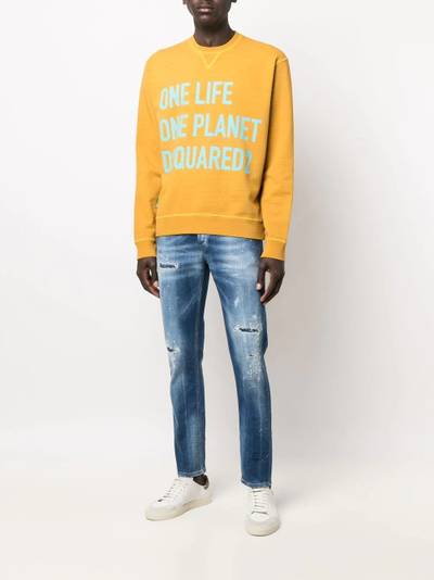 DSQUARED2 One Life crew-neck sweatshirt outlook