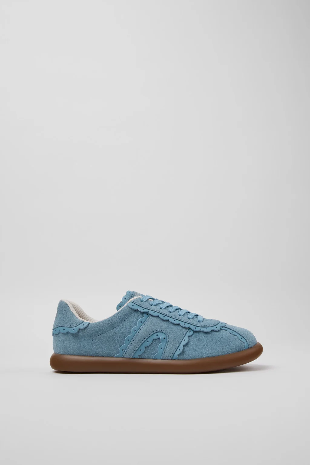 Pelotas Soller Blue Suede and Leather Sneakers for Women. - 1