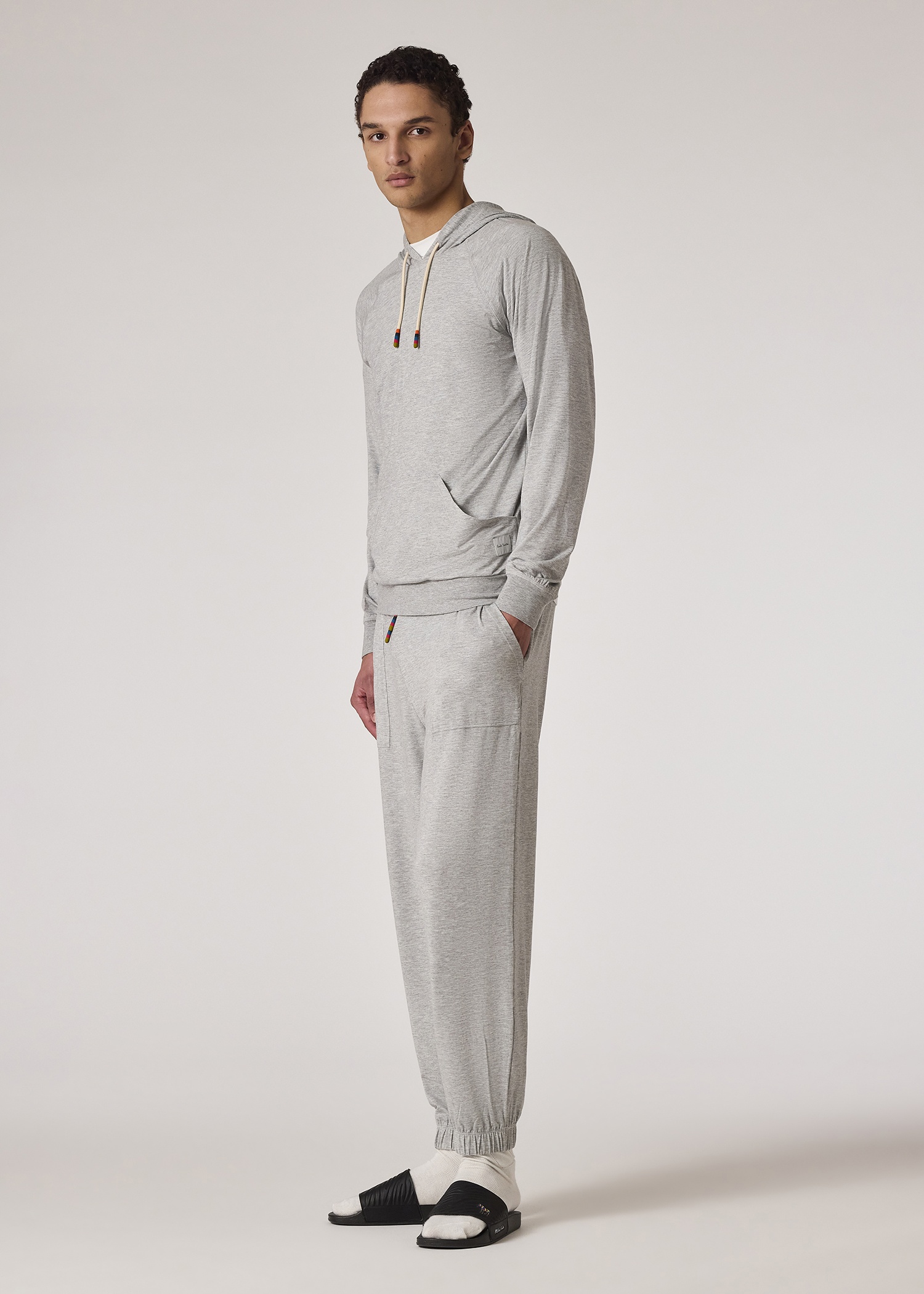 Grey Modal-Blend Lounge Pants - 4