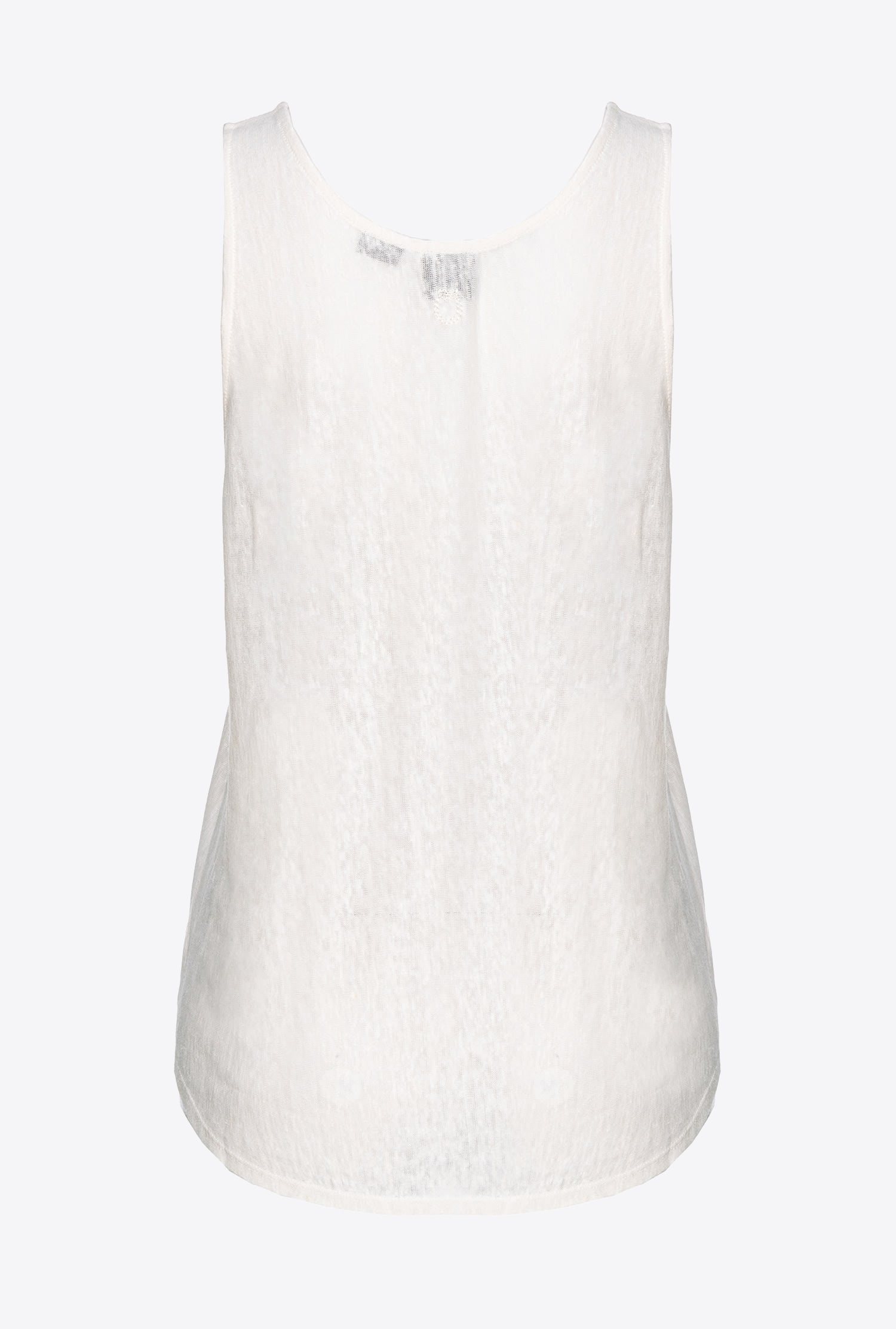 SLUB LINEN VEST TOP - 5