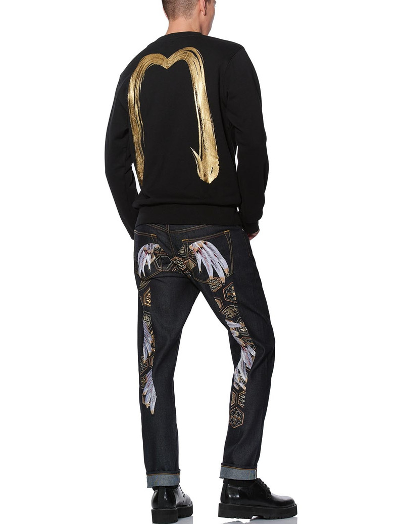 KAMON AND DAICOCK FOIL PRINT SWEATSHIRT 5