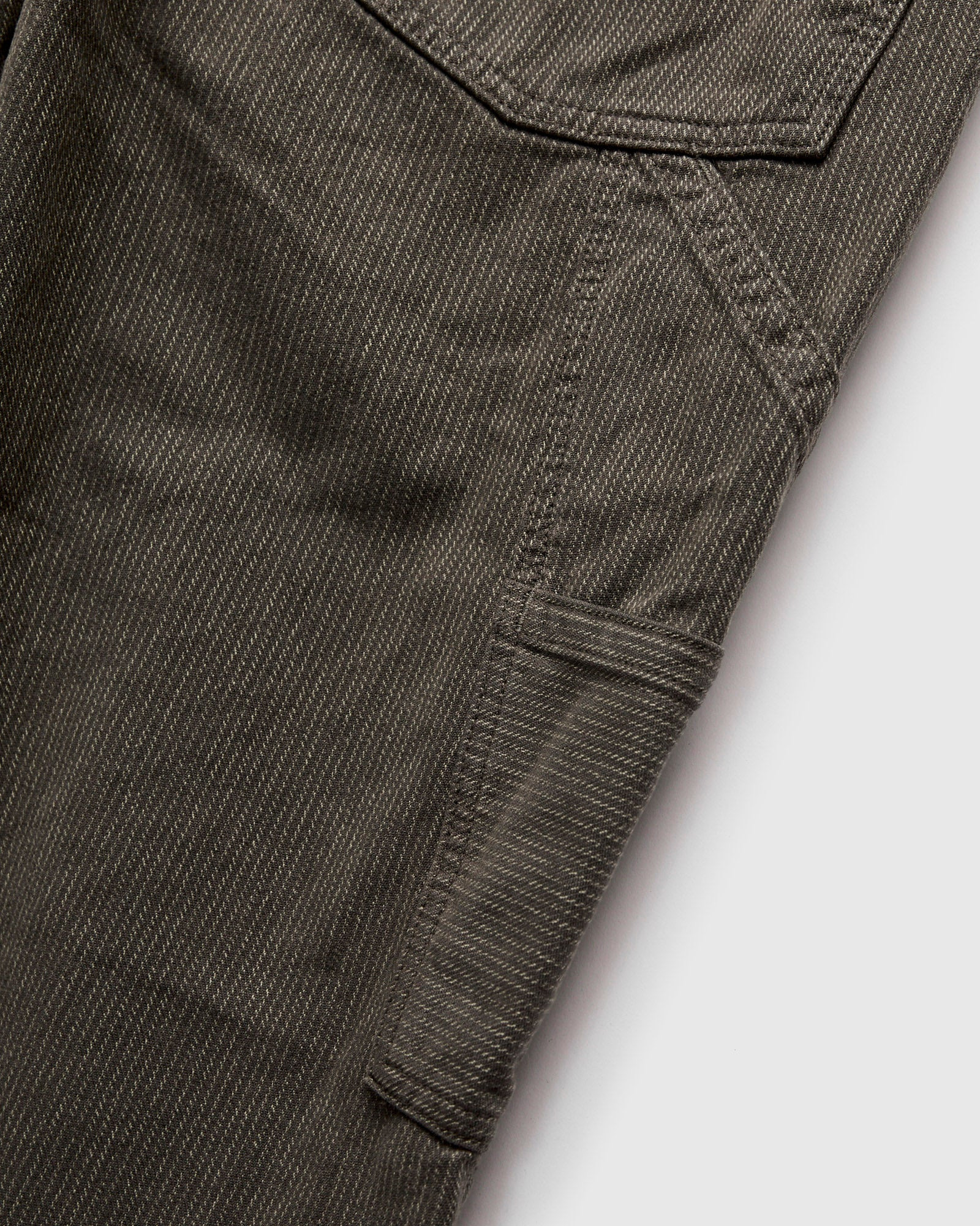 Hamilton Carpenter Pants in Black/White Twill - 7