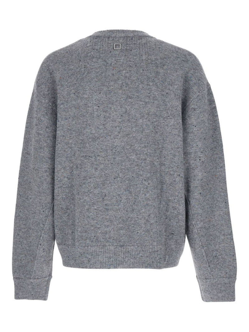 Wooyoungmi crew-neck buttoned cardigan outlook