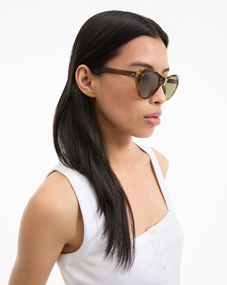 EDIE CAT-EYE SUNGLASSES - 6