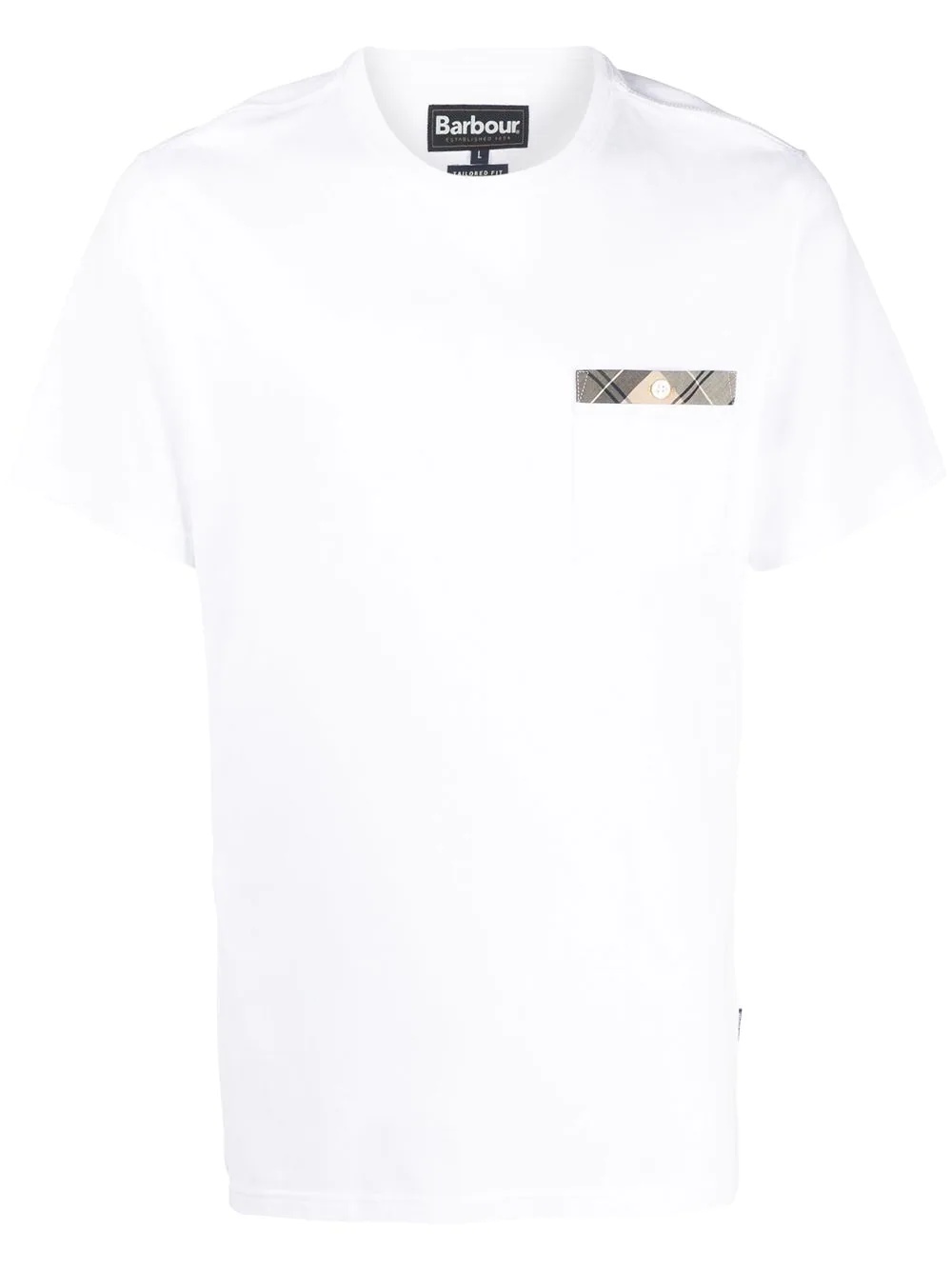 chest-pocket crew-neck T-shirt - 1