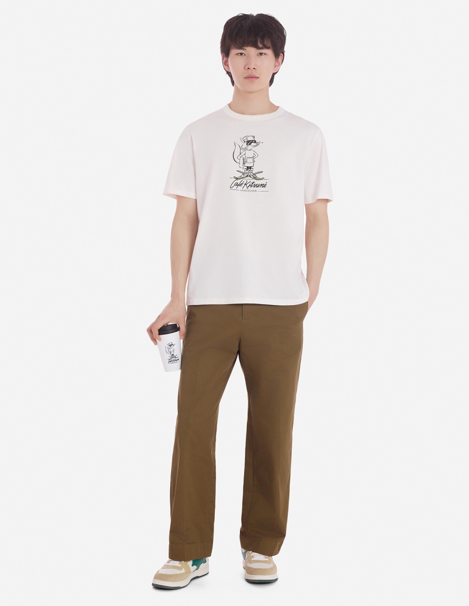 CAFE KITSUNE VANCOUVER RELAXED TEE-SHIRT - 2