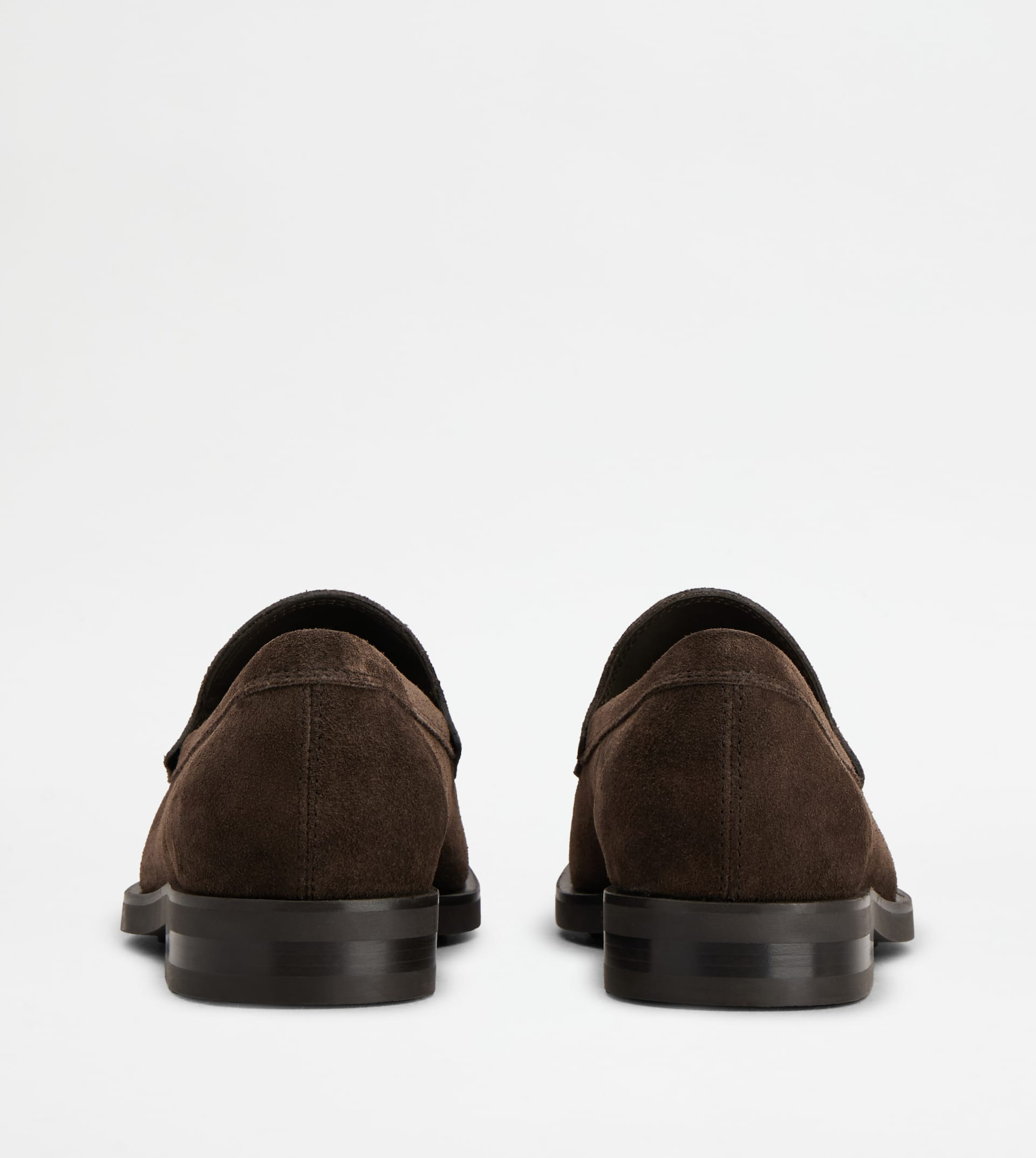 LOAFERS IN SUEDE - BROWN - 3