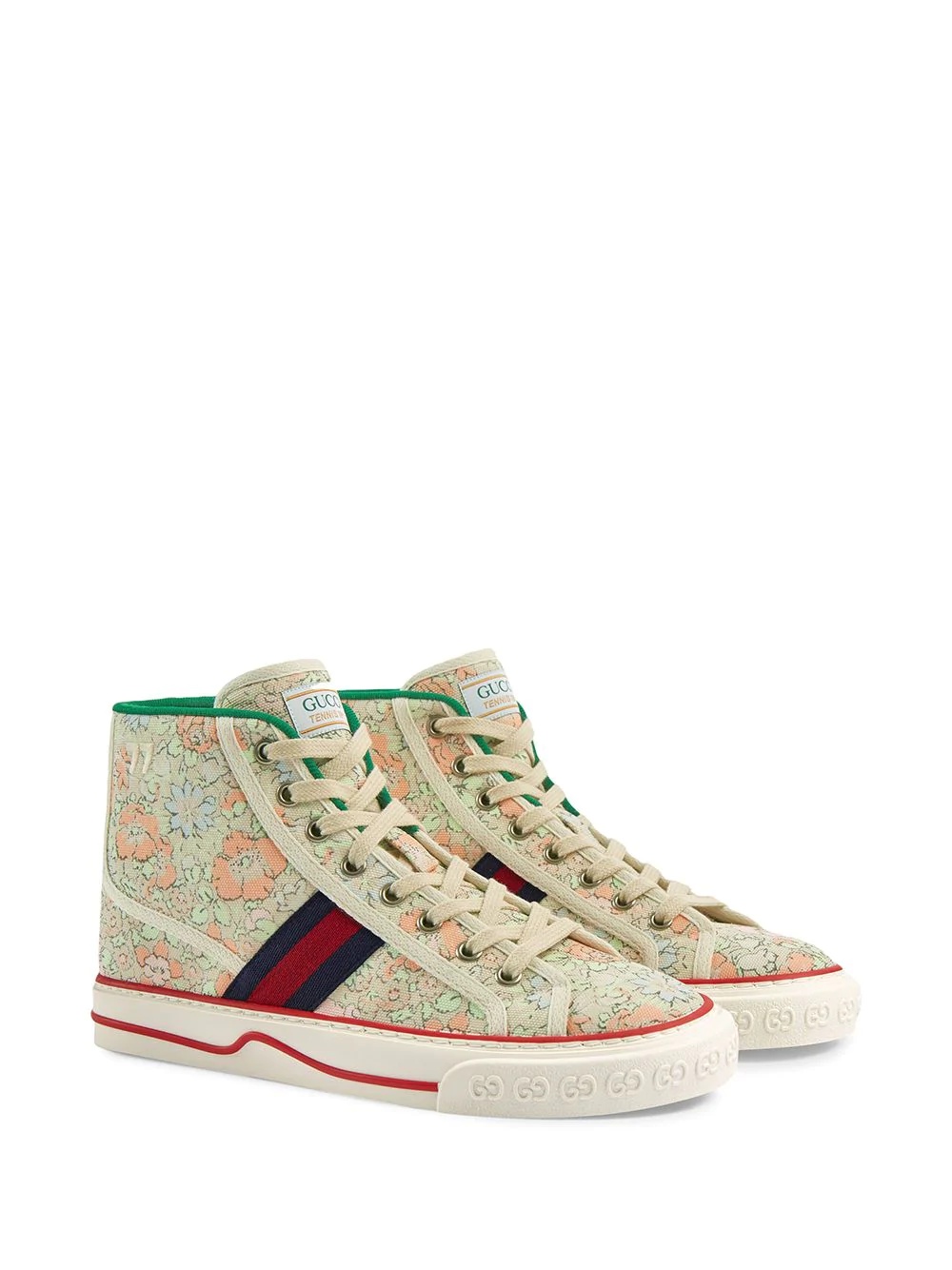 x Liberty London Tennis 1977 high-top sneakers - 2