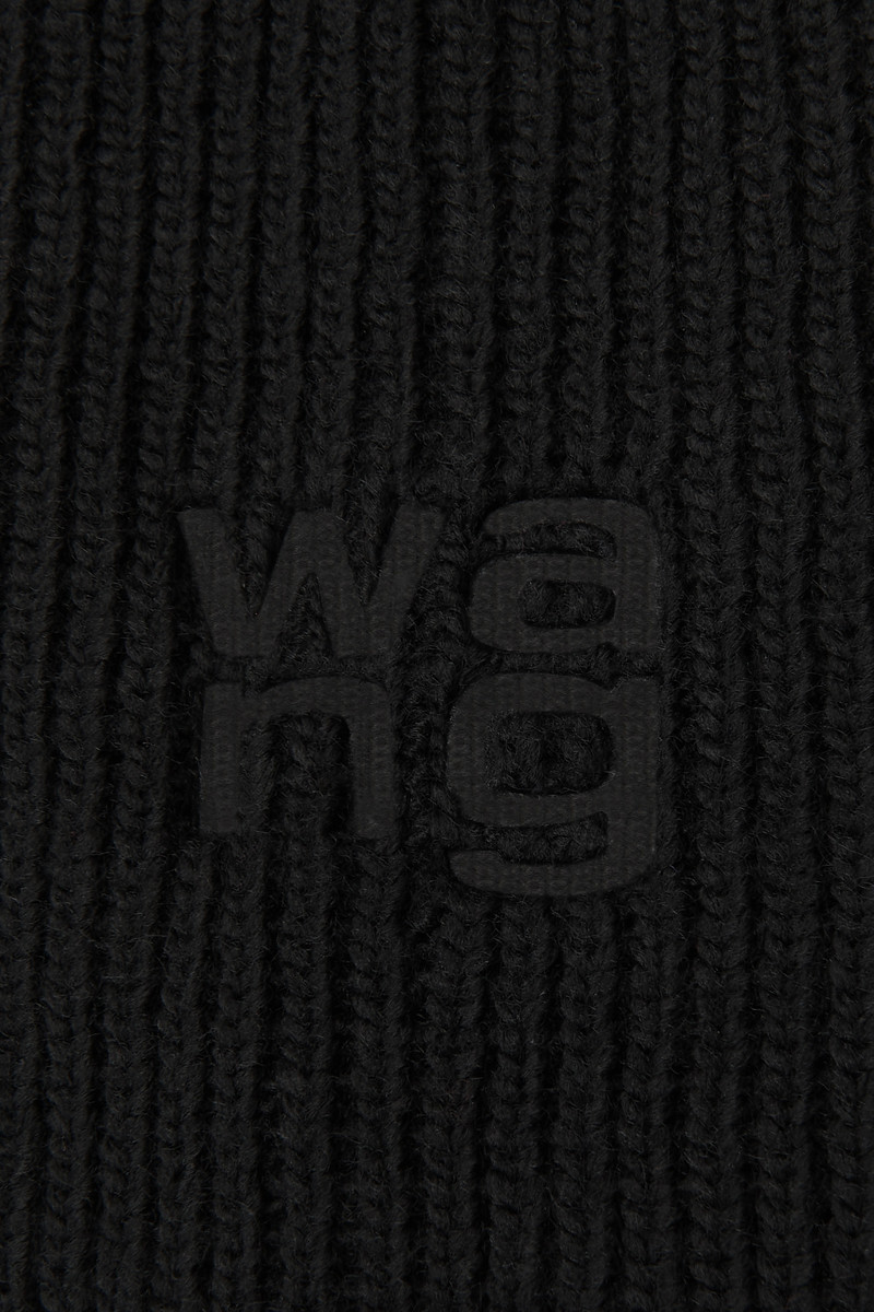 Alexander Wang Logo balaclava in compact deboss outlook