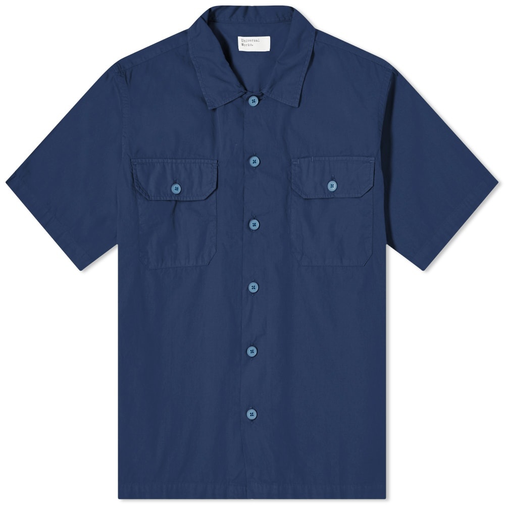 Universal Works Short Sleeve Utility Shirt - 1