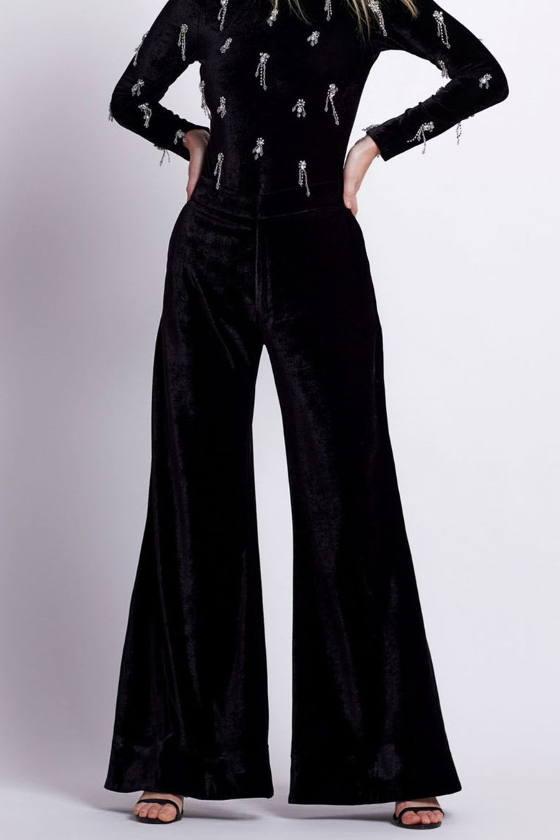 PatBO VELVET WIDE LEG PANT outlook