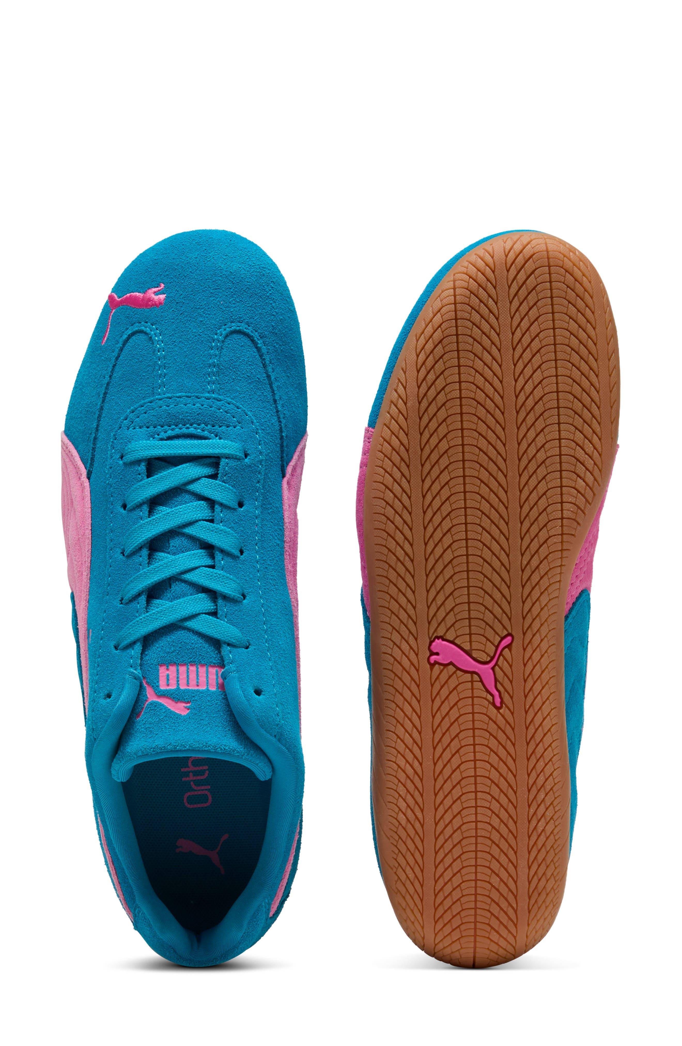 PUMA Speedcat OG Sneaker in Tropical Blue-Poised Pink at Nordstrom - 5