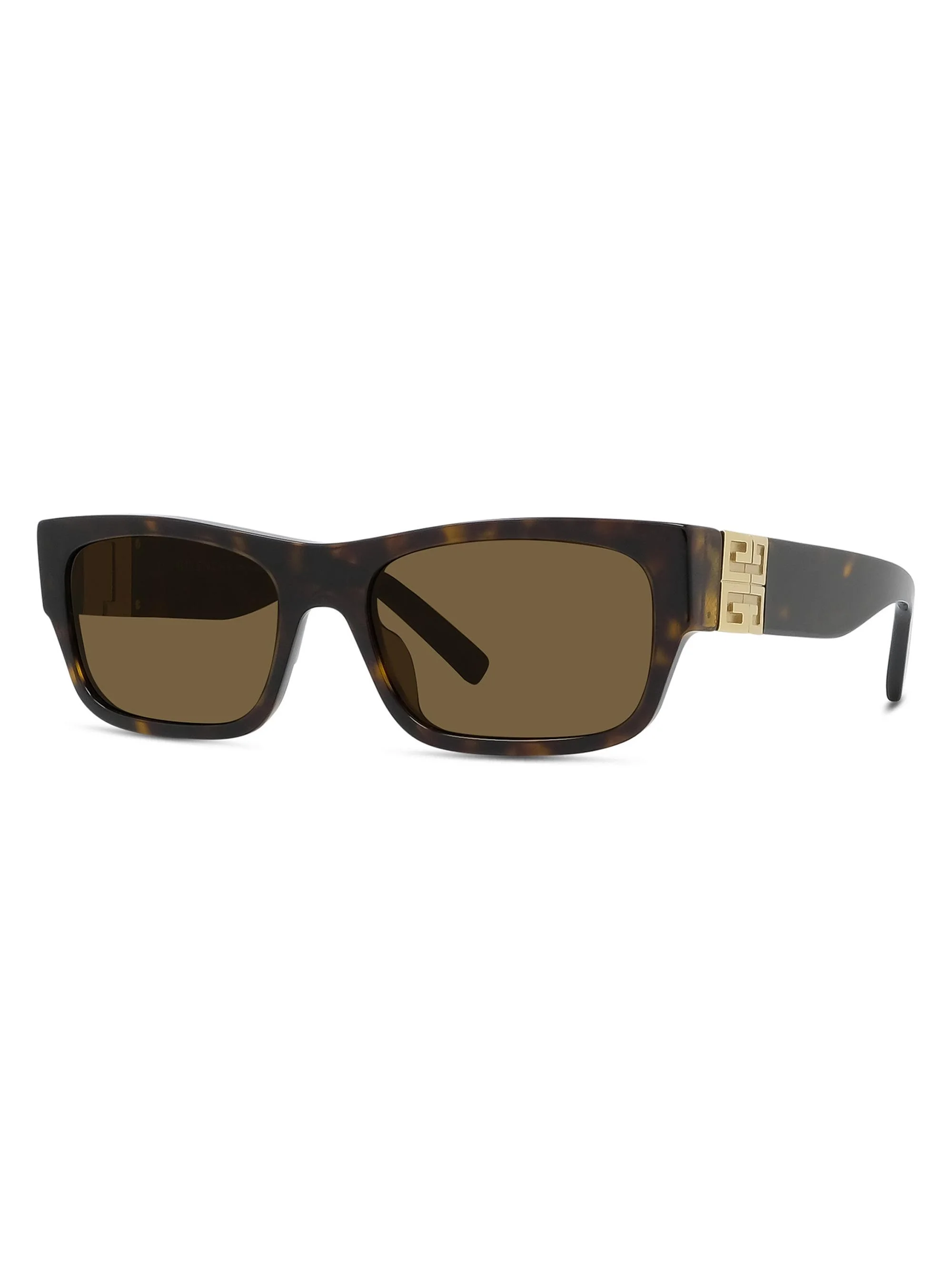 Women's 4G 56MM Rectangular Sunglasses - Dark Havana - 1