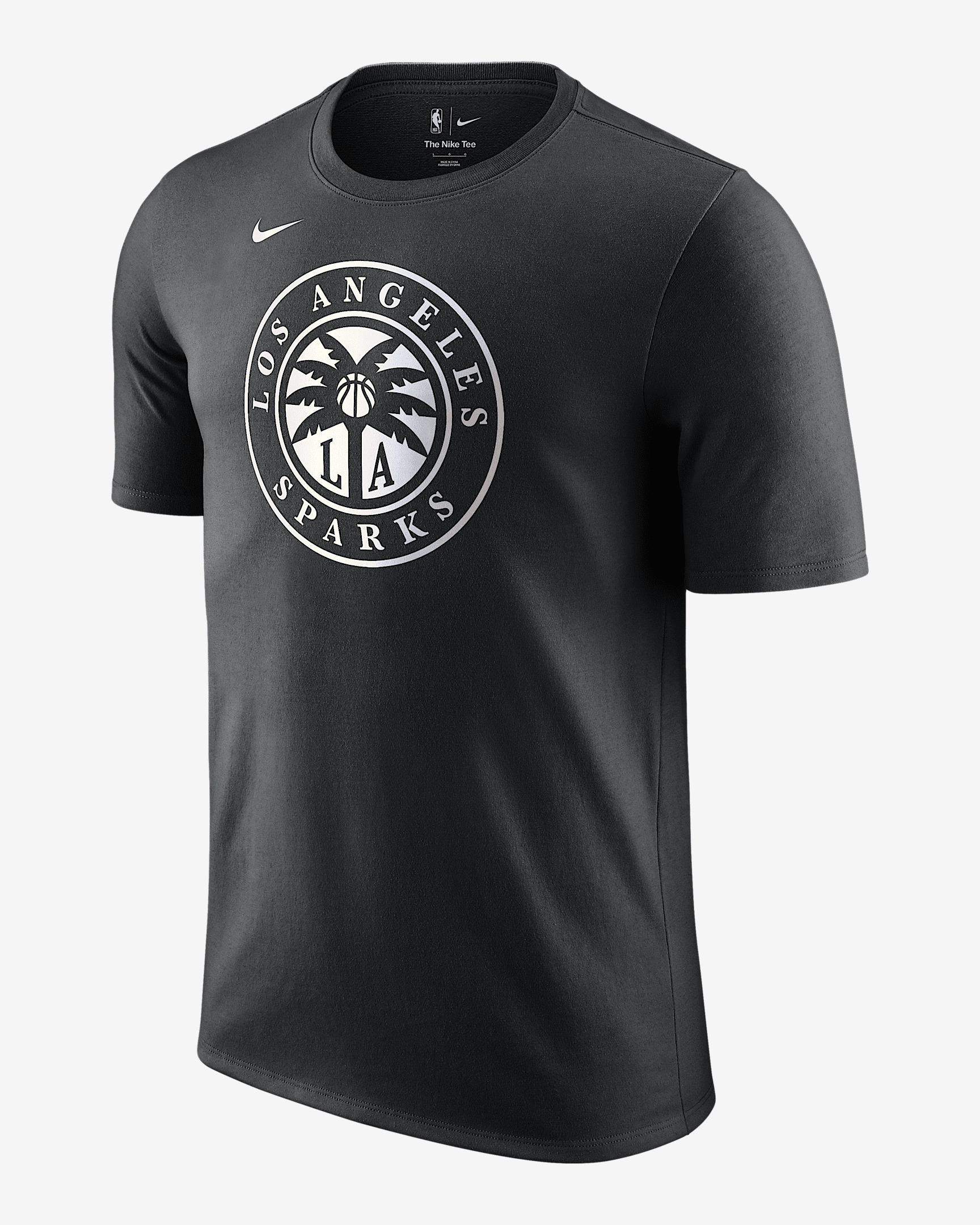 Los Angeles Sparks Nike WNBA Iridescent Logo T-Shirt - 1