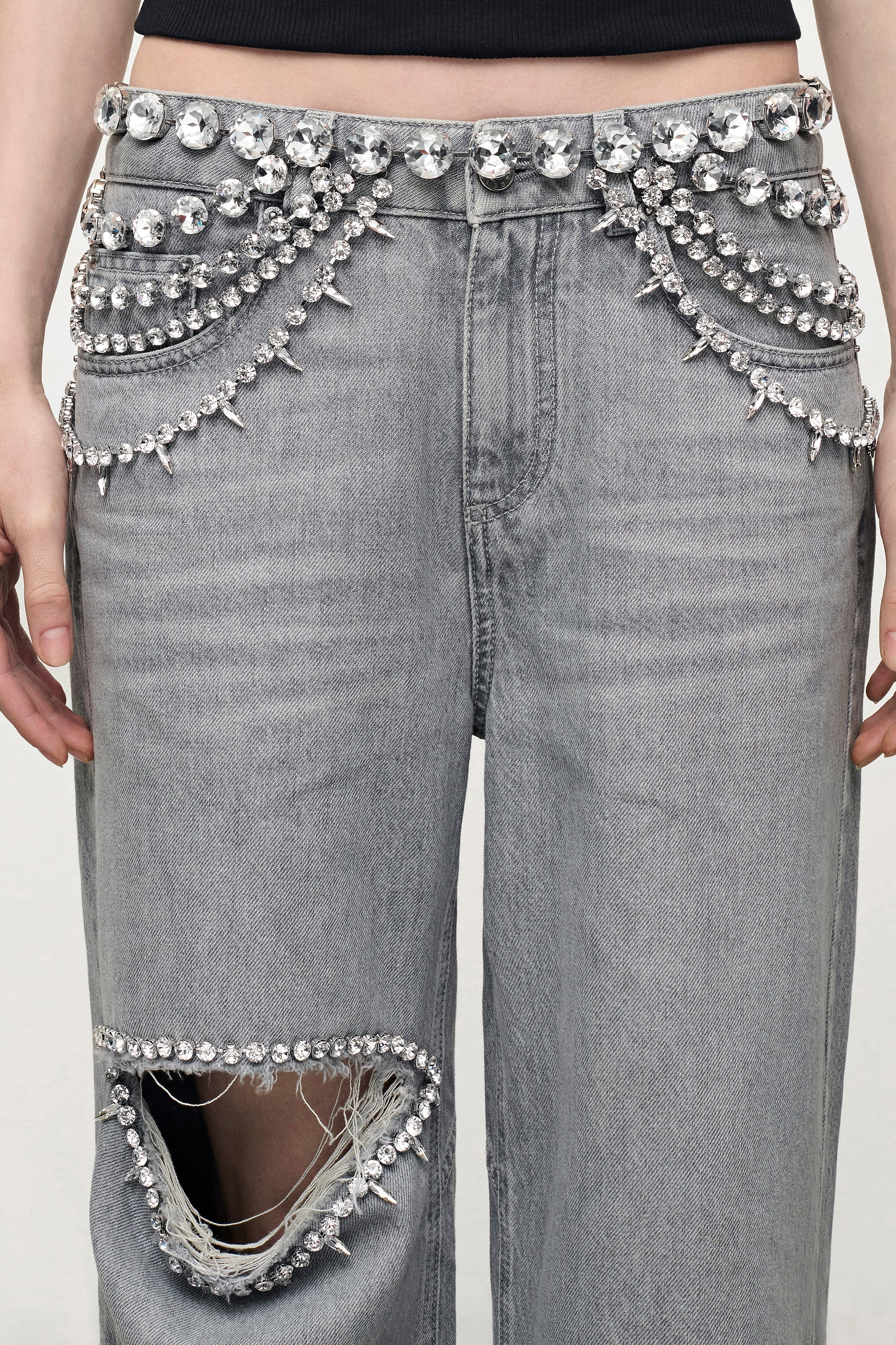CRYSTAL MULTI LAYER BELT - 2