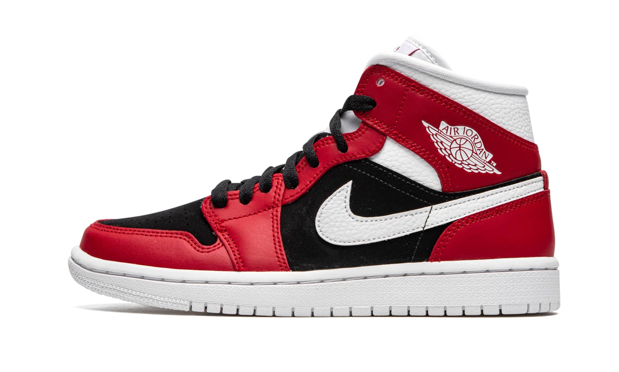 WMNS Air Jordan 1 Mid "Gym Red / Black" - 4