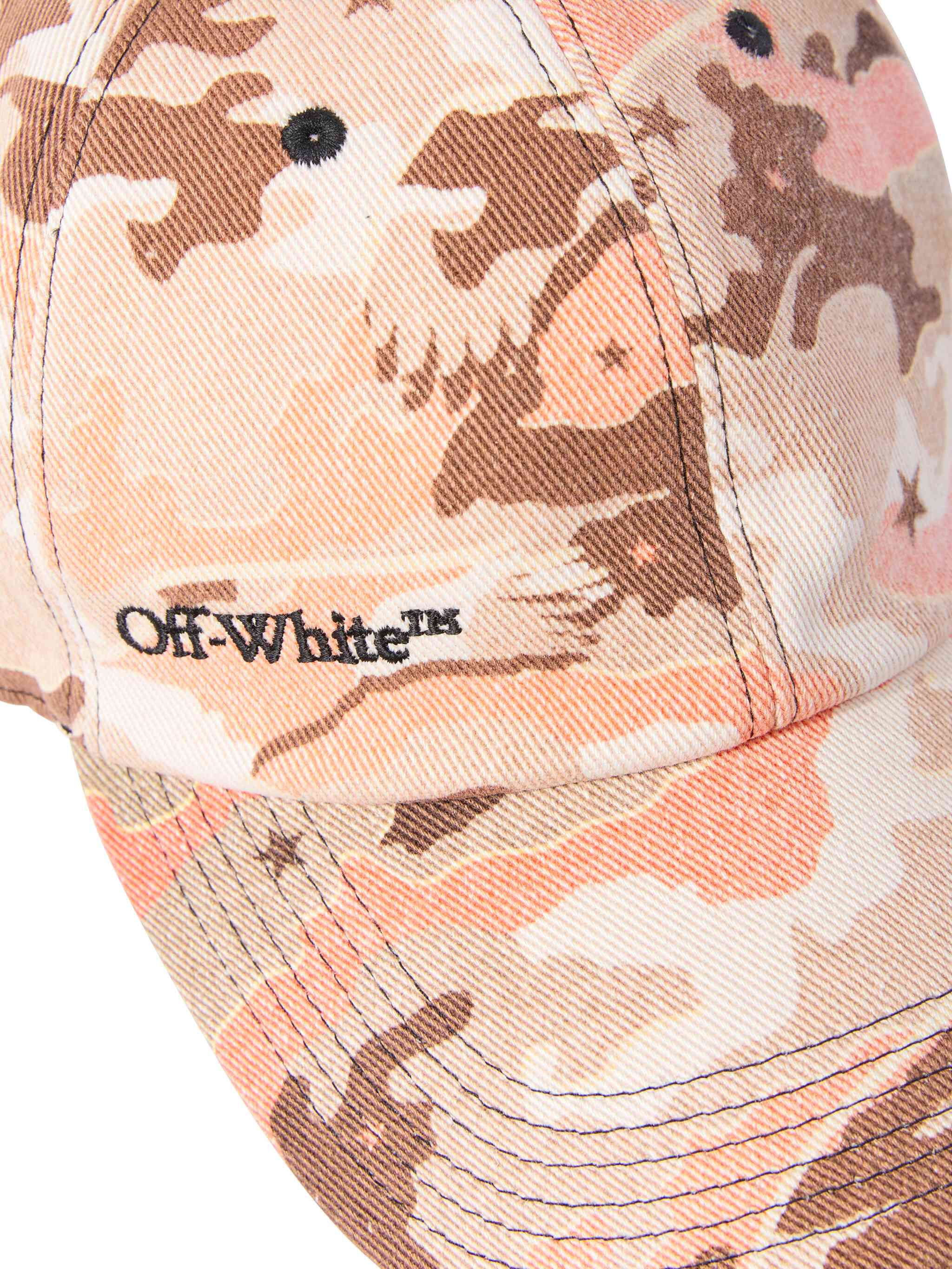 Orange Camo Baseball Cap - 3