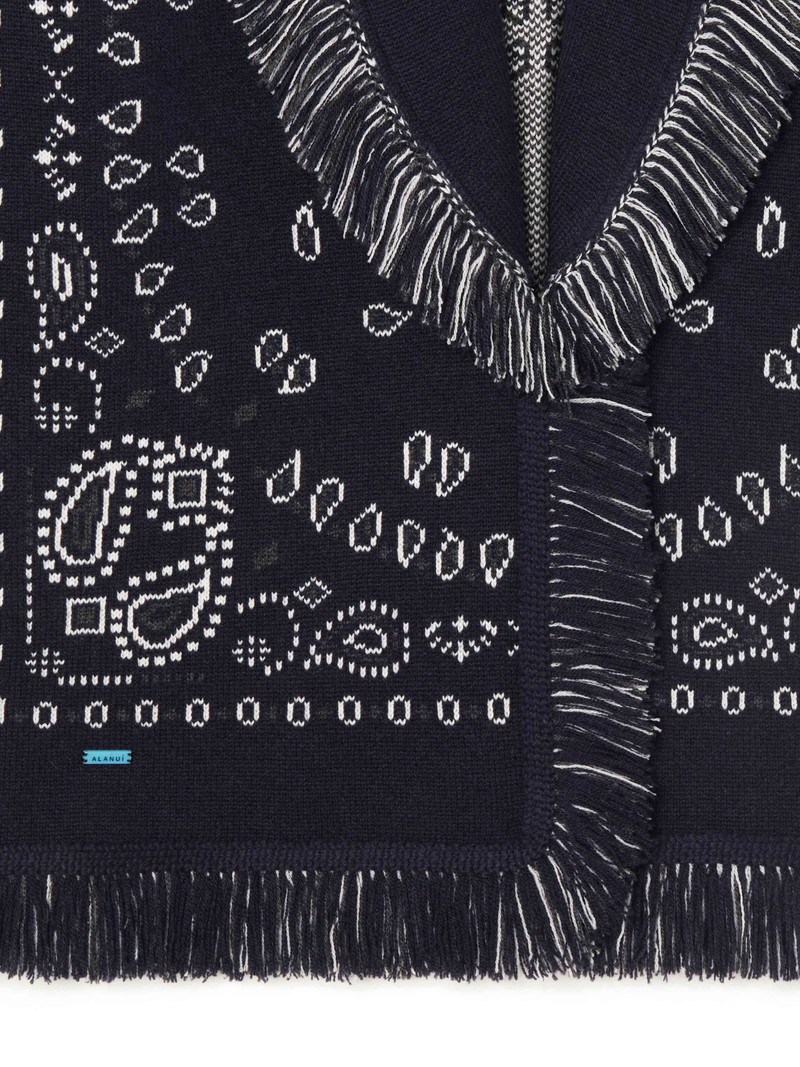 Bandana Jacquard Cardigan 3