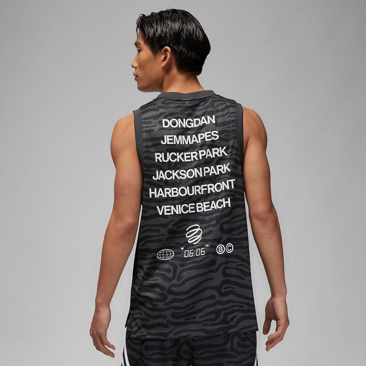 Air Jordan Dri-FIT Sport Breakfast Club Mesh Jersey 'Black' DM1825-010 - 2