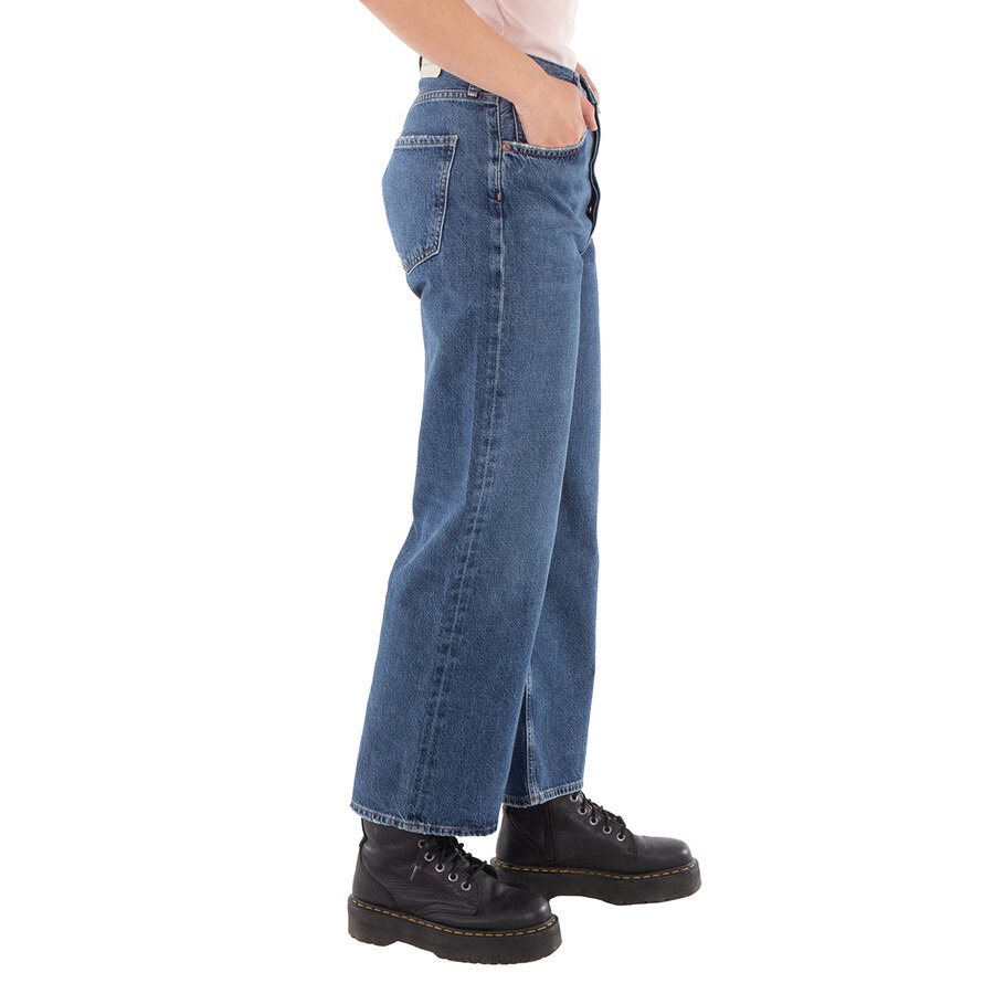 Agolde Ladies Control / Dark Vintage Indigo Ren Jeans - 2