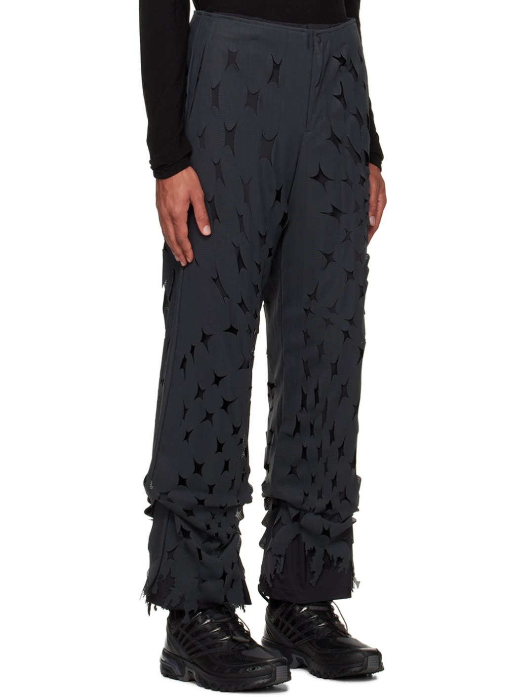 Black Double Trousers - 2