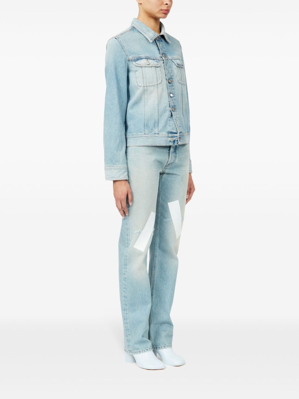 cut-out jacket - 3