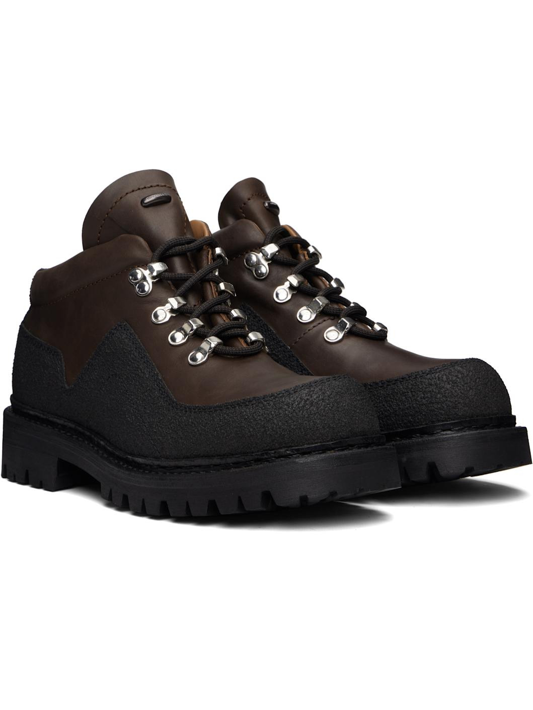 Brown & Black Quest Boots - 4