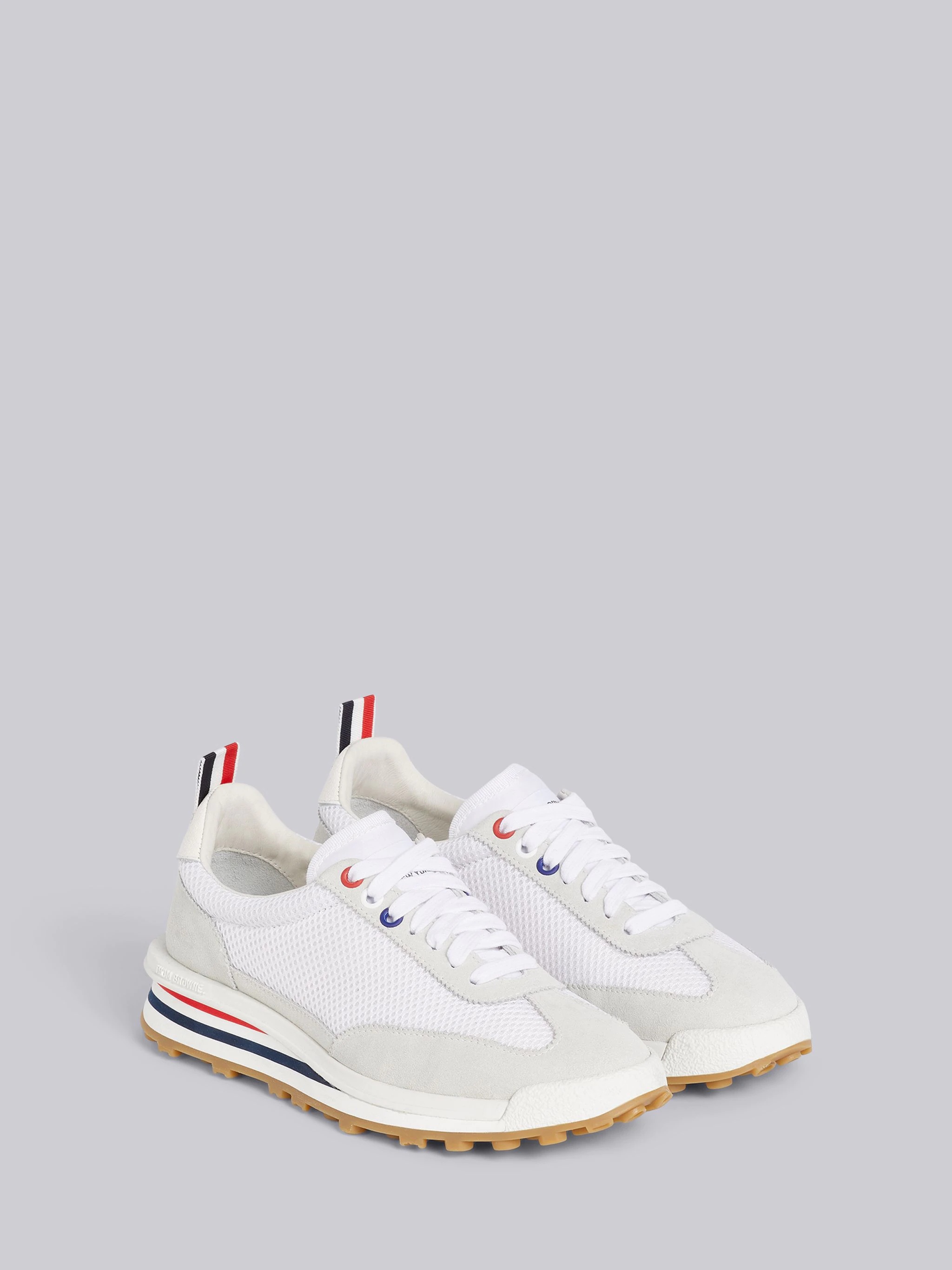 White Nylon Tech Runner - 3