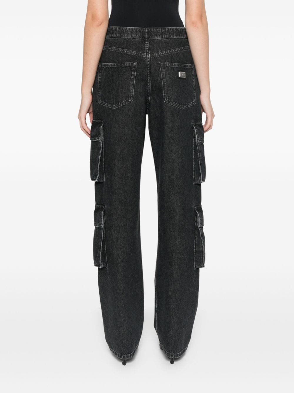 straight cargo jeans - 4