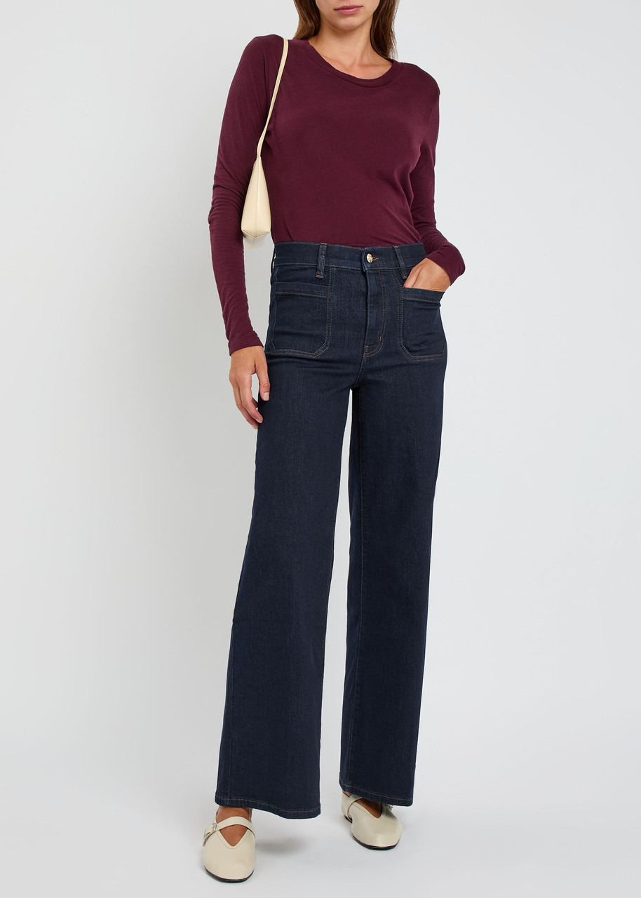 Frame Le Slim Palazzo Wide-leg Jeans - 4