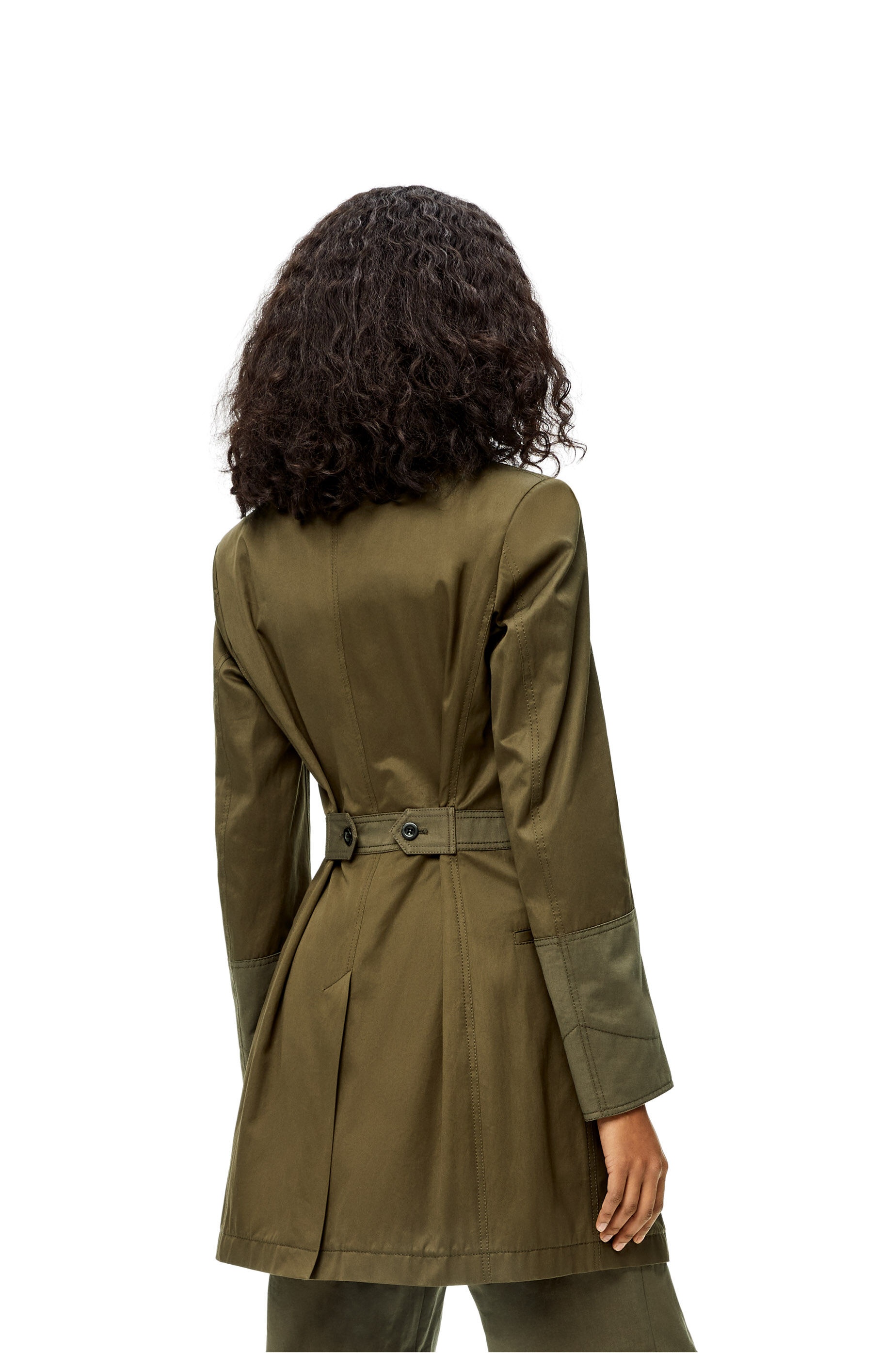 Military jacket in cotton - 4