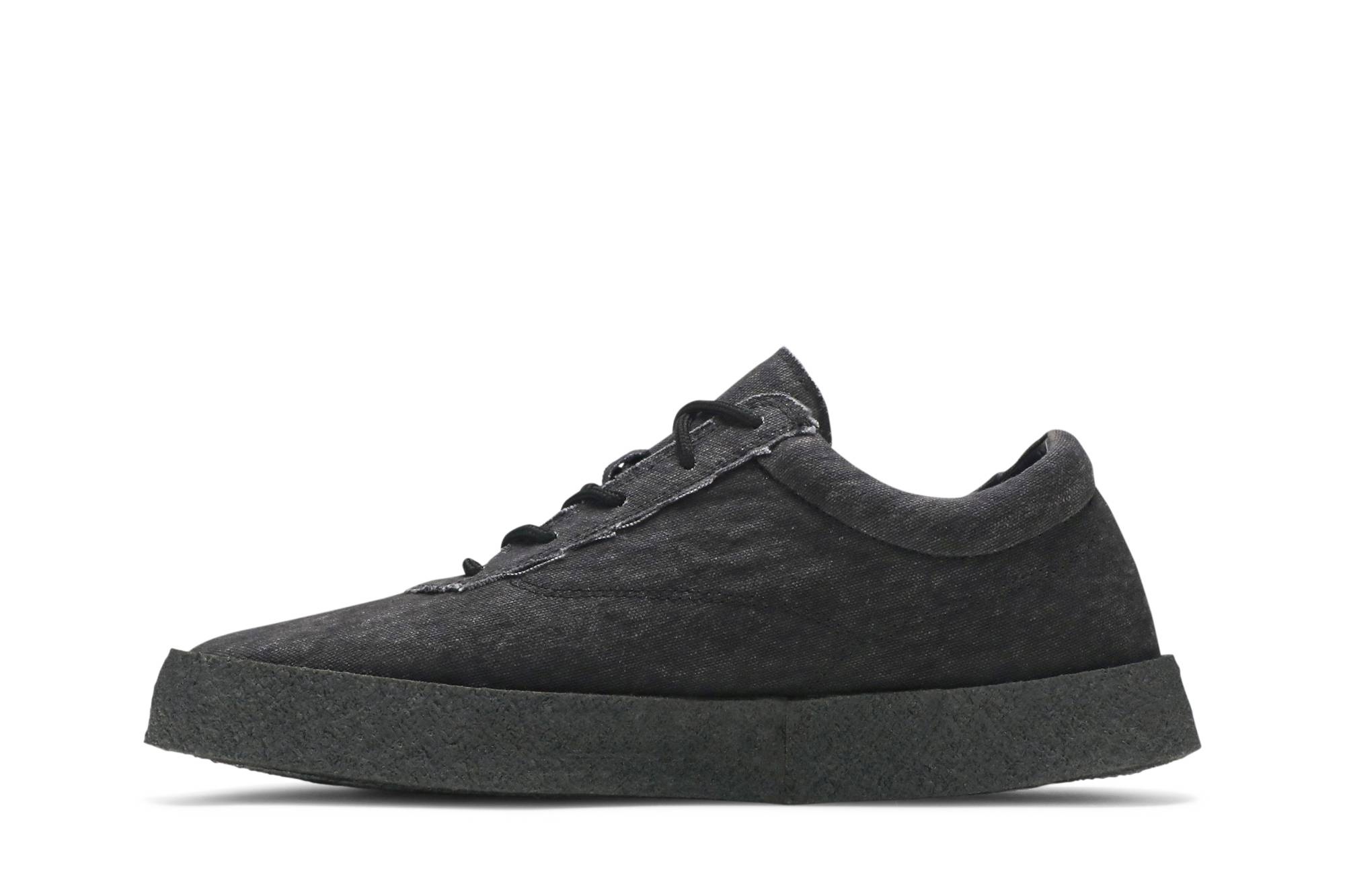 Yeezy Season 6 Washed Canvas Crepe Sneaker 'Graphite' - 3