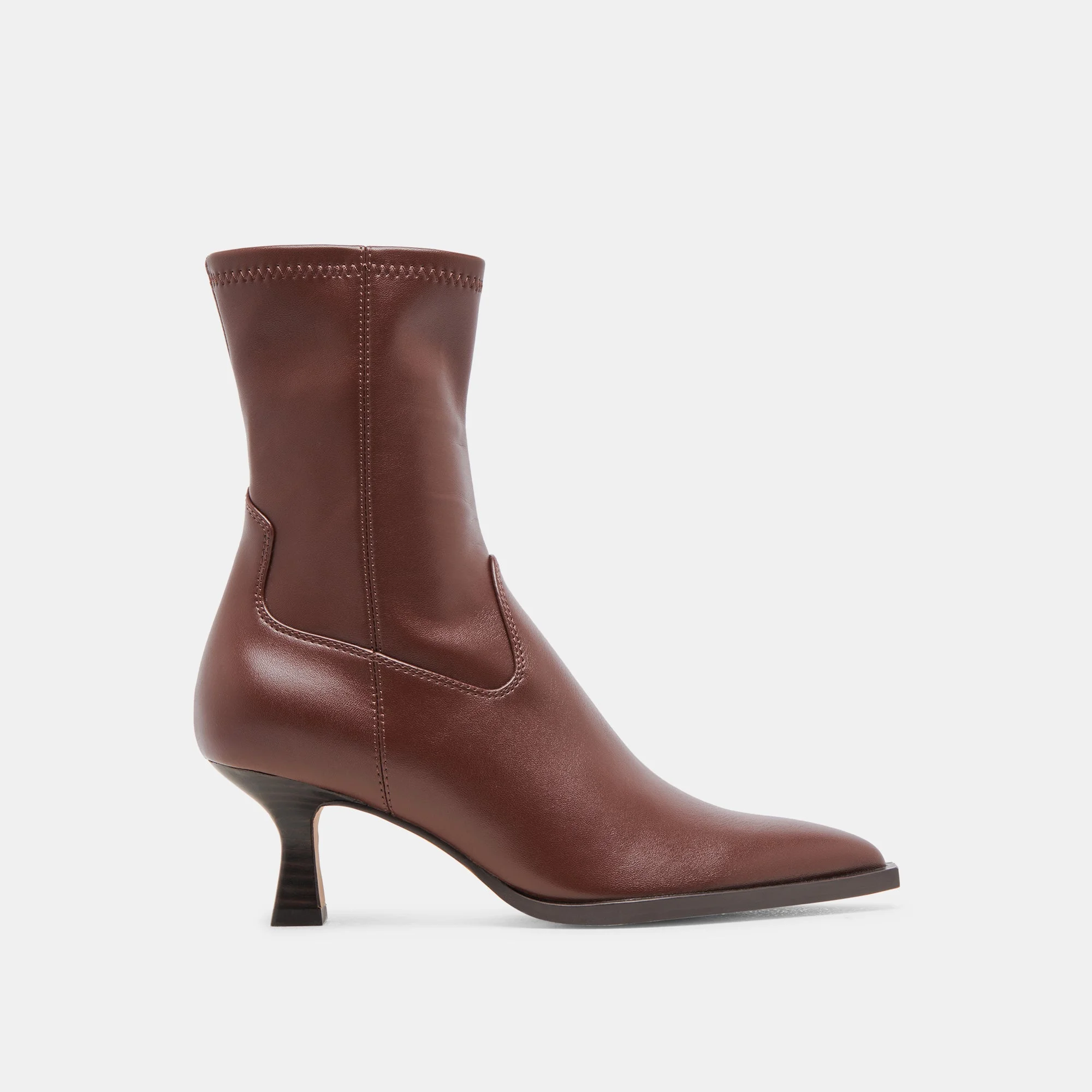ARYA BOOTS CHOCOLATE LEATHER - 1