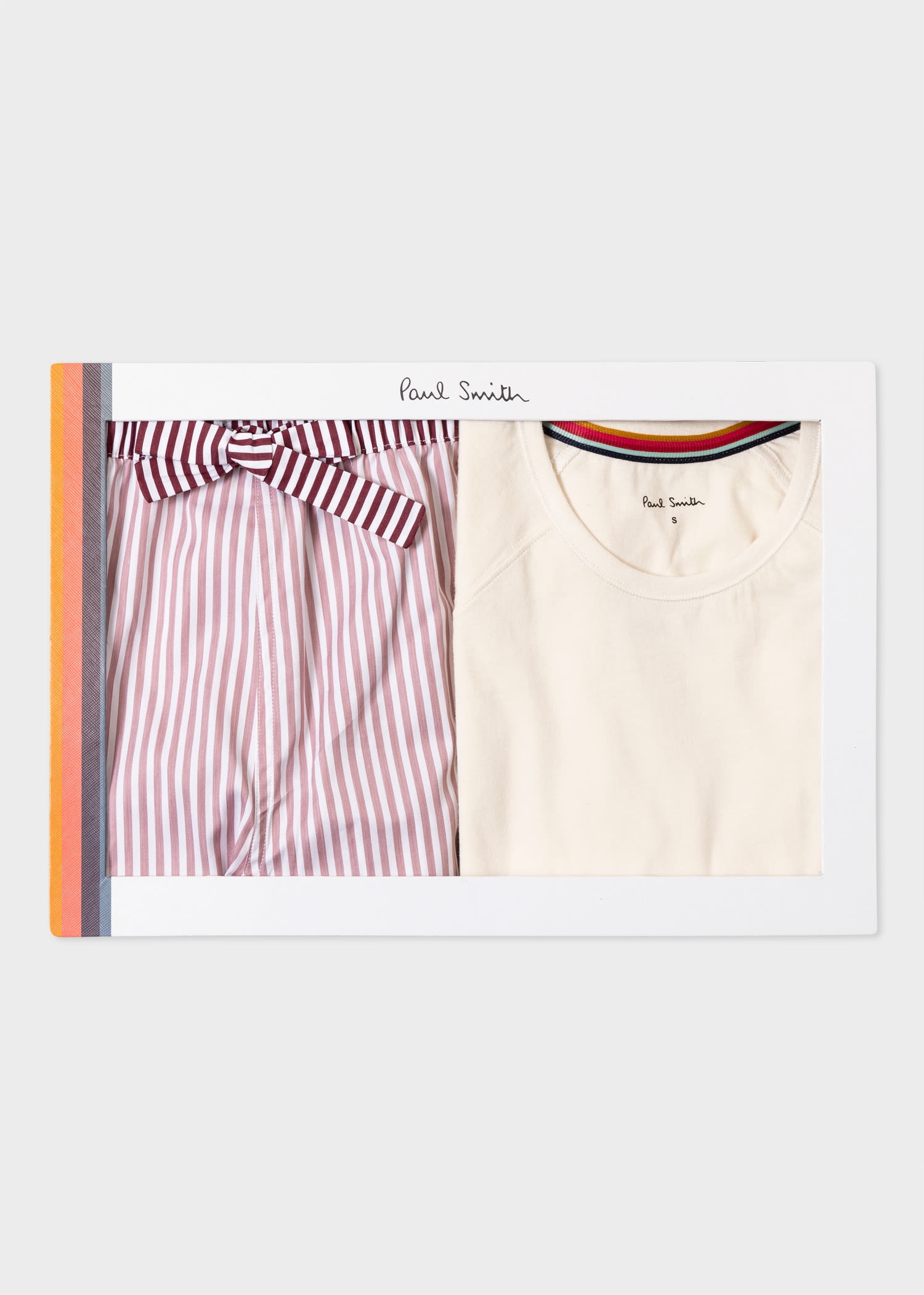 'Swirl' Long Trousers Pyjama T-Shirt Set - 7