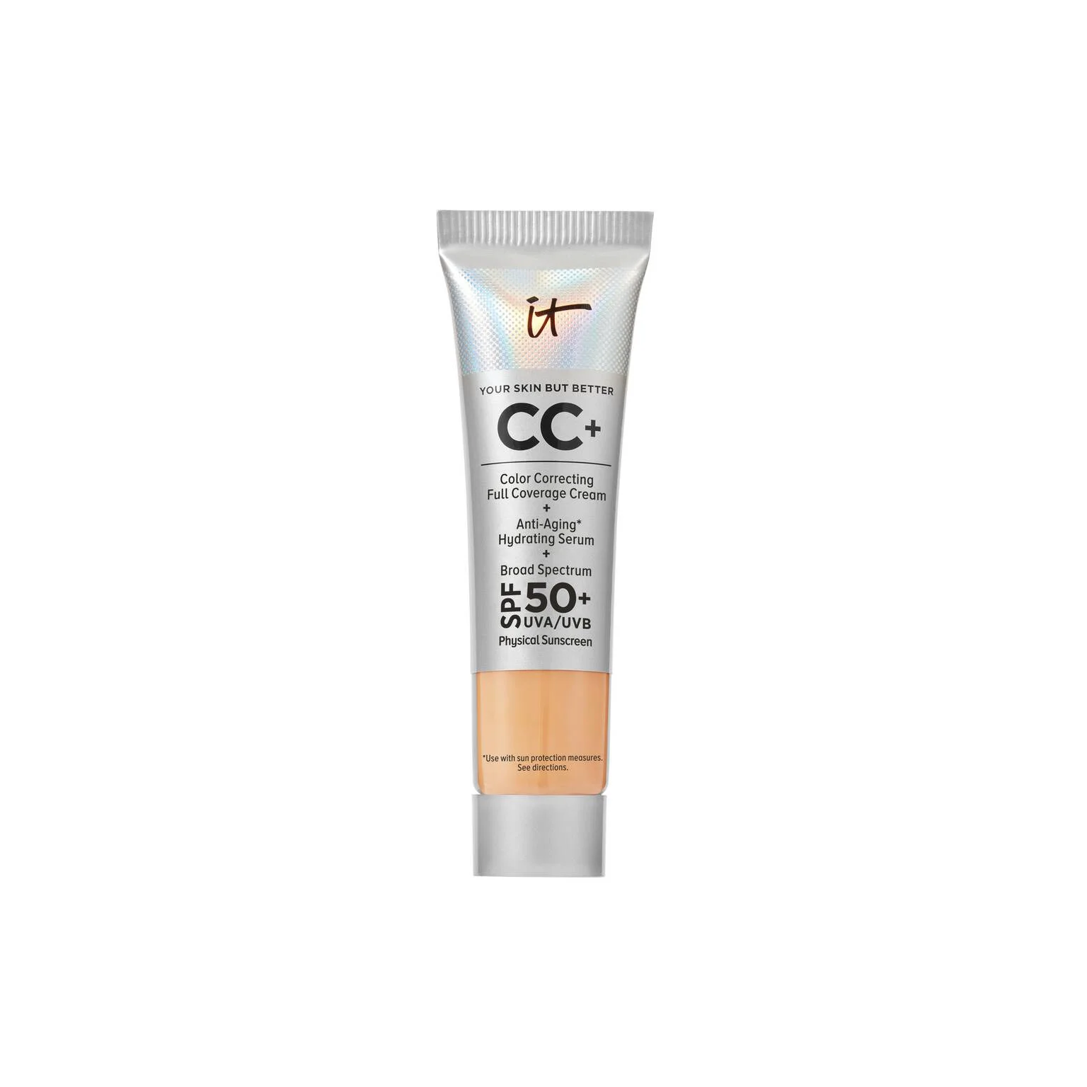 CC+ Cream Full-Coverage Foundation with SPF 50+ Travel Size - 1