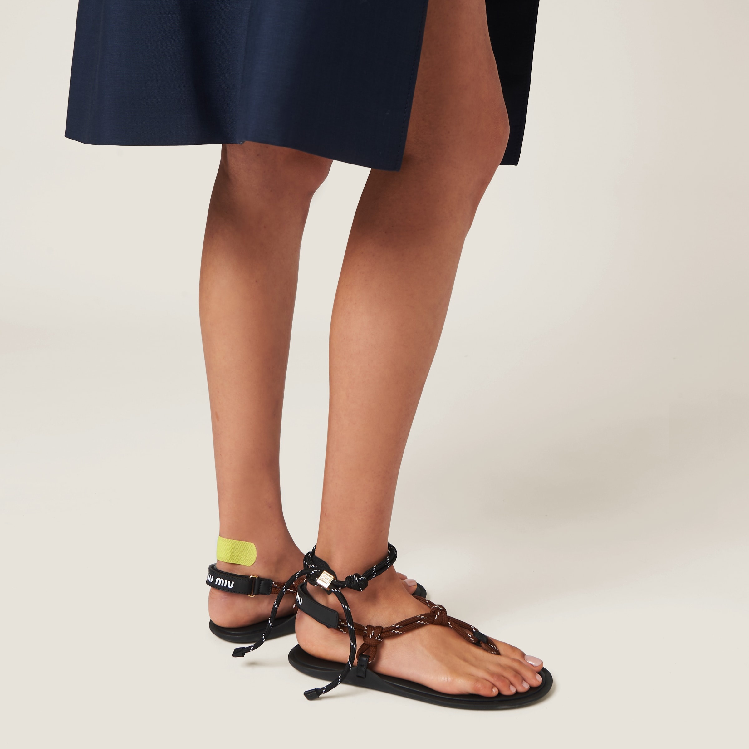 ブレスレット MIUMIU CORD AND NYLON BRACELET Miu Miu Cord and nylon bracelet | REVERSIBLE