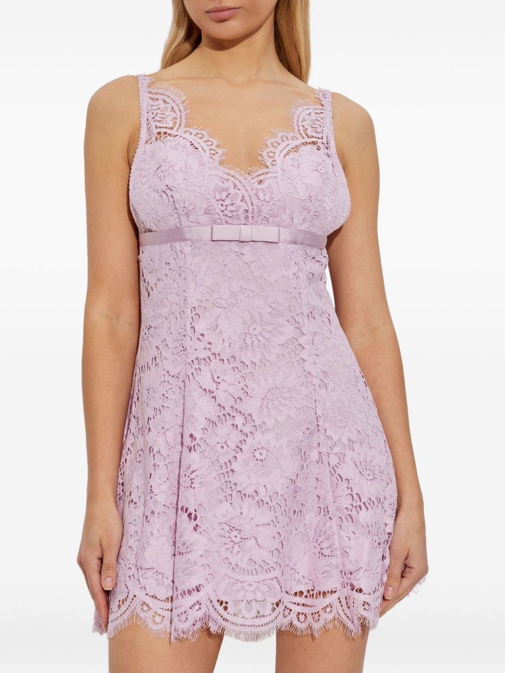 lace mini dress - 3