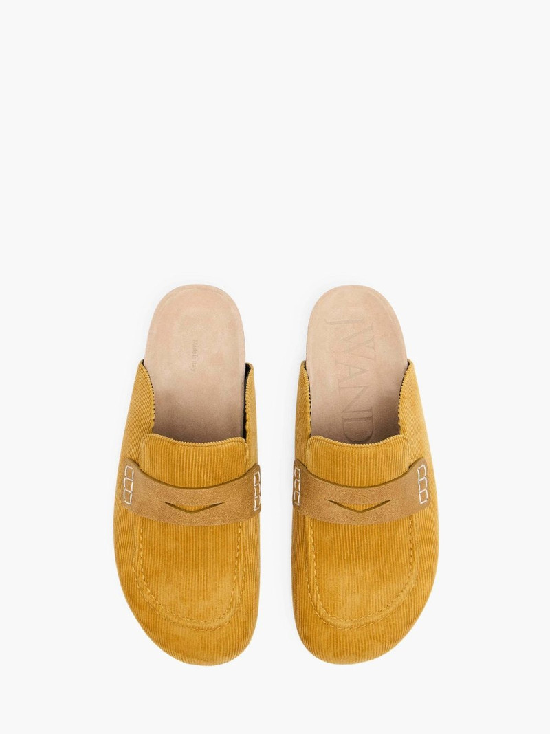 CORDUROY LOAFER MULES 4