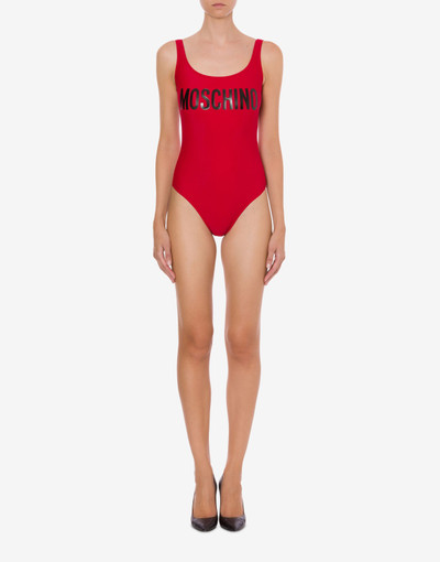 Moschino SHINY LOGO ONE-PIECE SWIMSUIT outlook