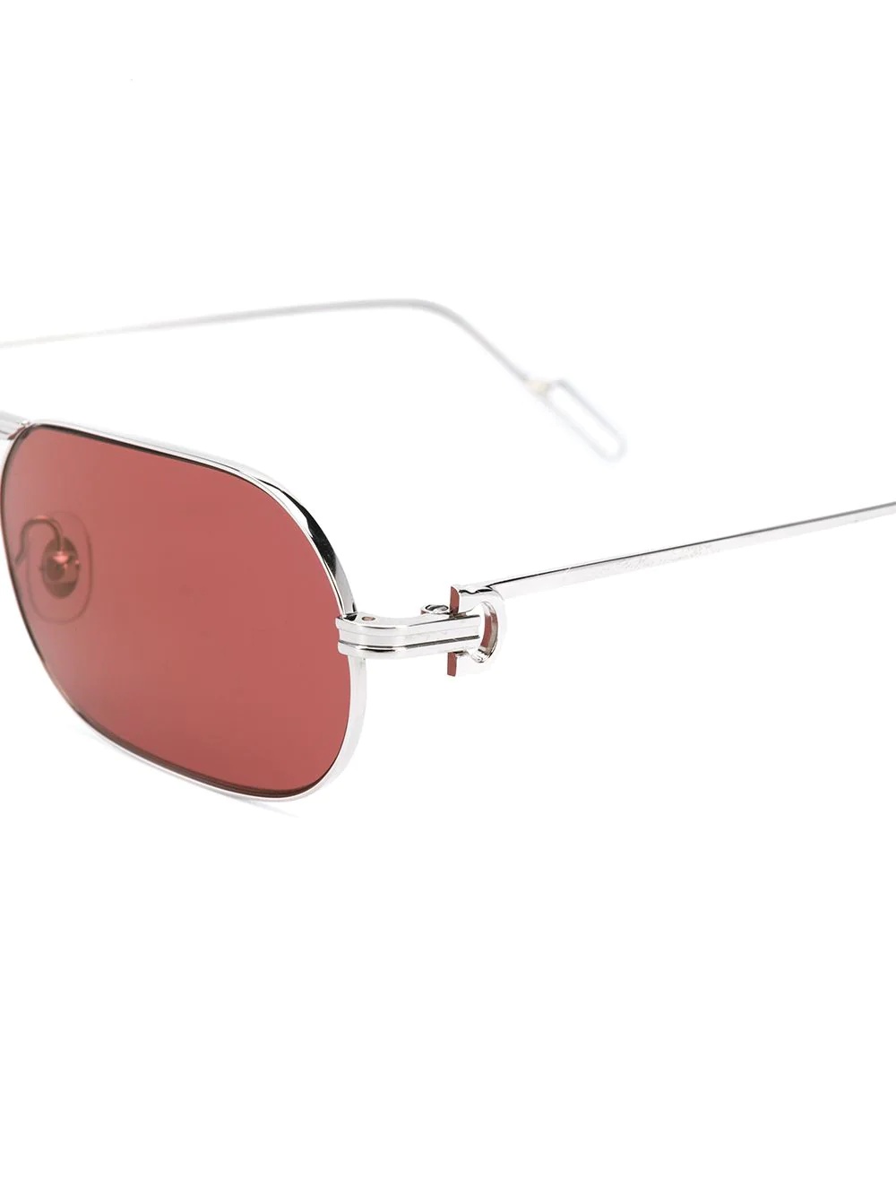 tinted square sunglasses - 3