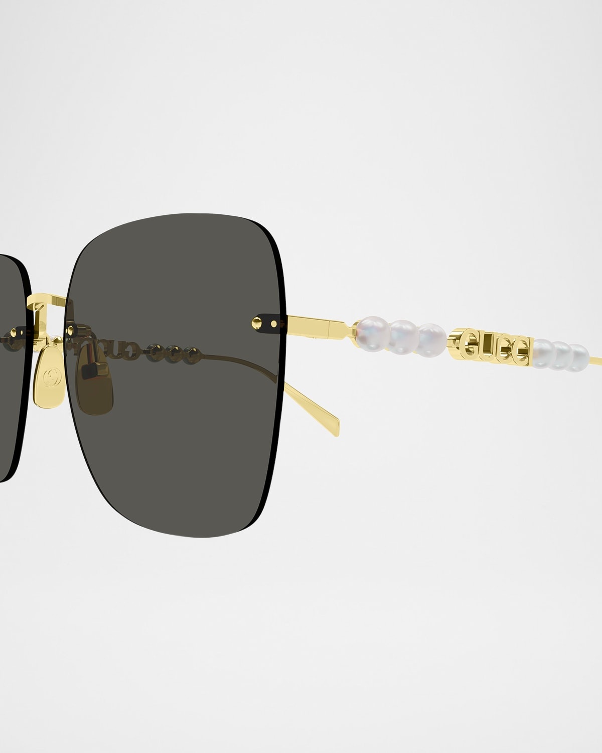Metal Rectangle Sunglasses - 2