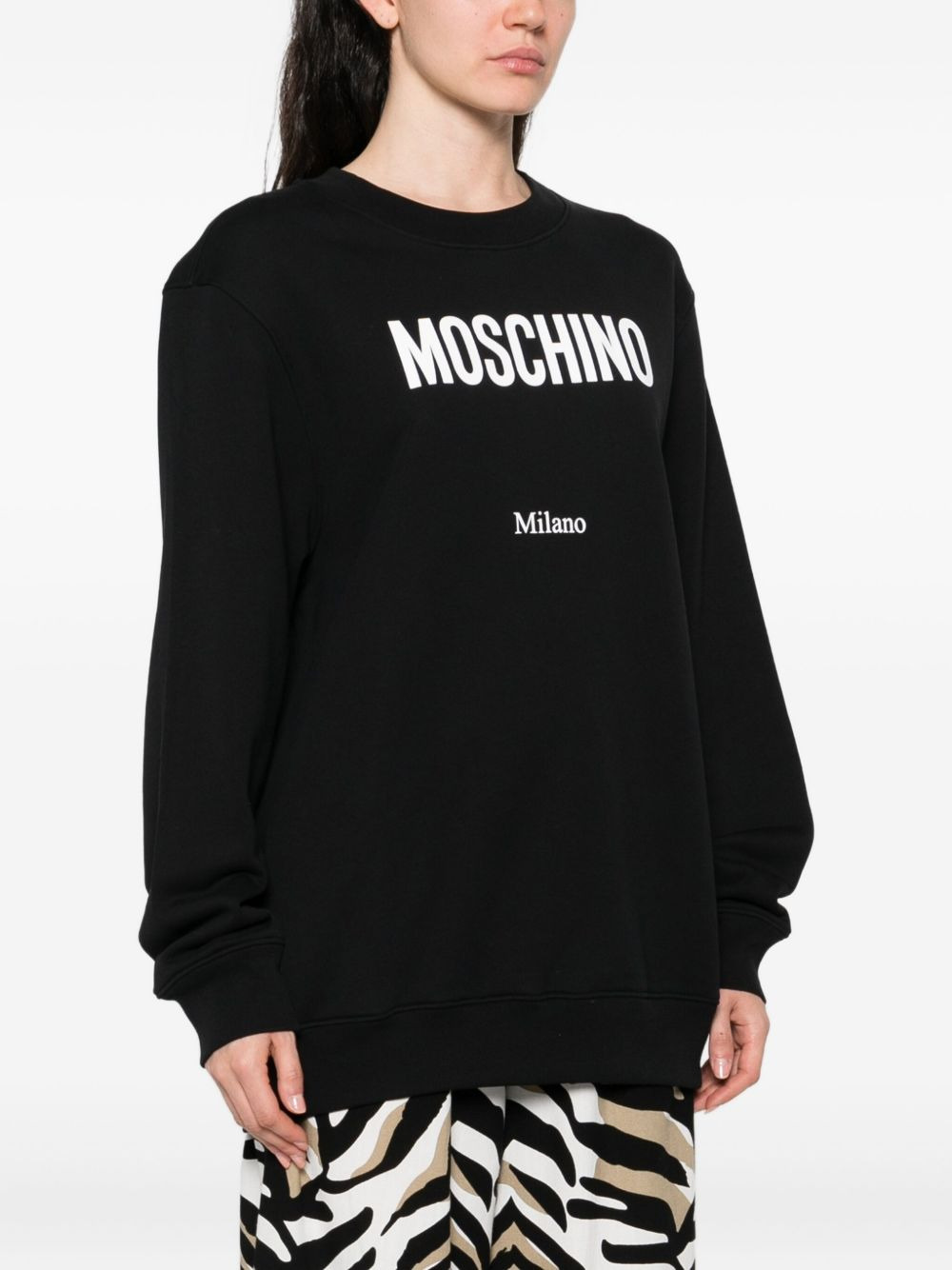 logo-print sweatshirt - 3