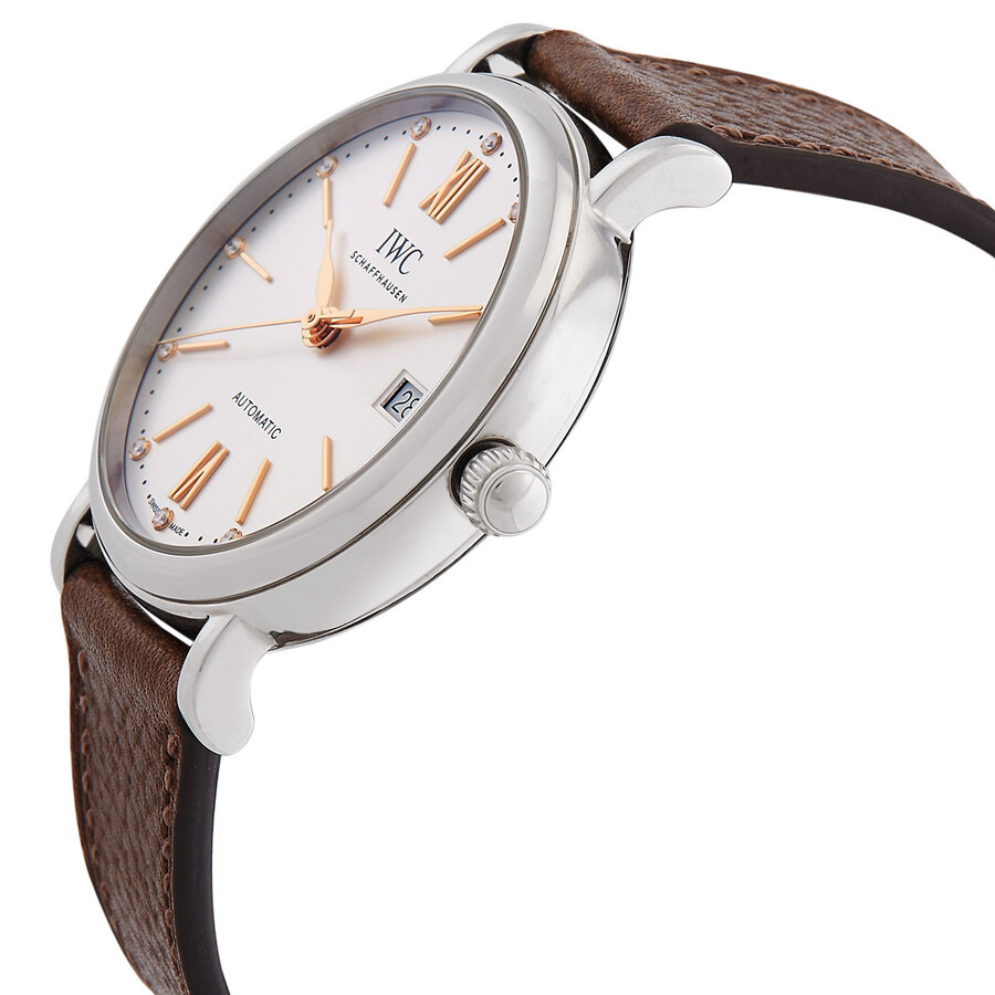IWC Portofino Automatic Diamond Silver Dial Men's Watch IW458614 - 2