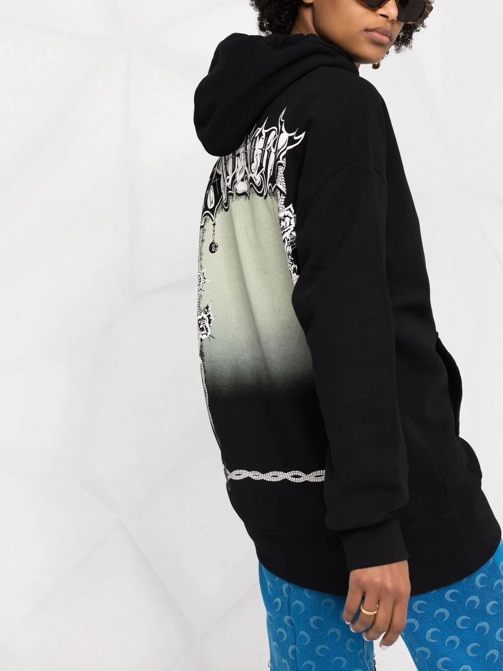 graphic-print hoodie - 5