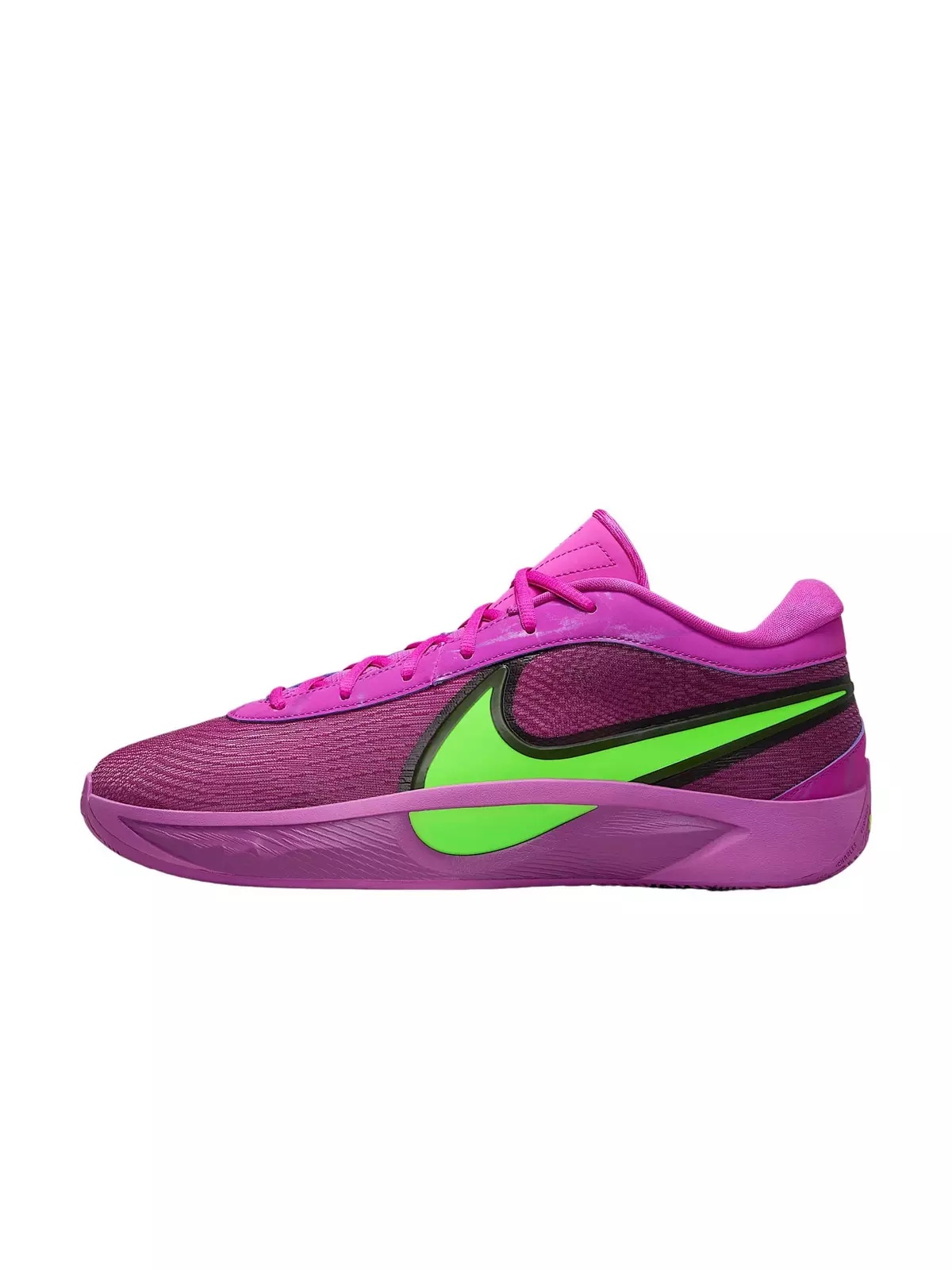 Giannis Freak 6 "Bold Berry/Hyper Violet/Black/Green" Men's Basketball Shoe - 2