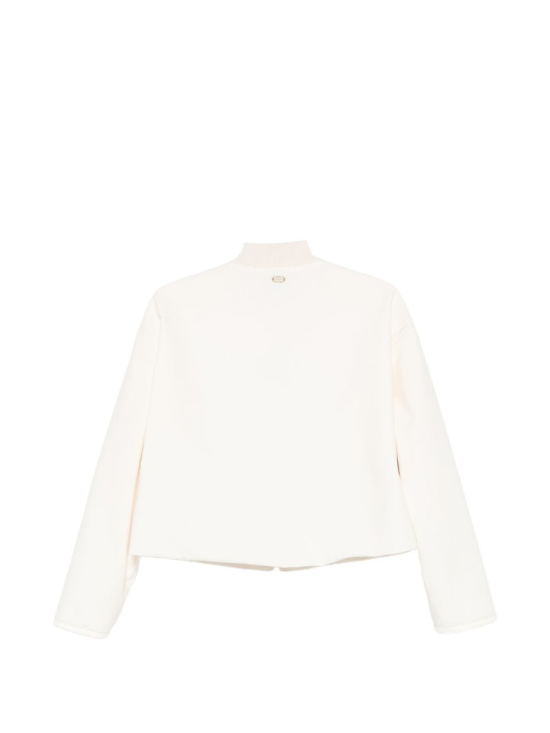 AGNONA zip-up jacket outlook