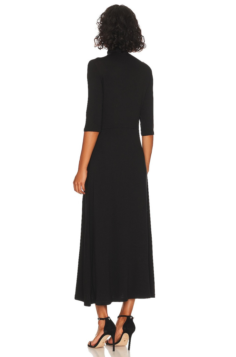 Vince Elbow Sleeve Turtleneck Dress outlook