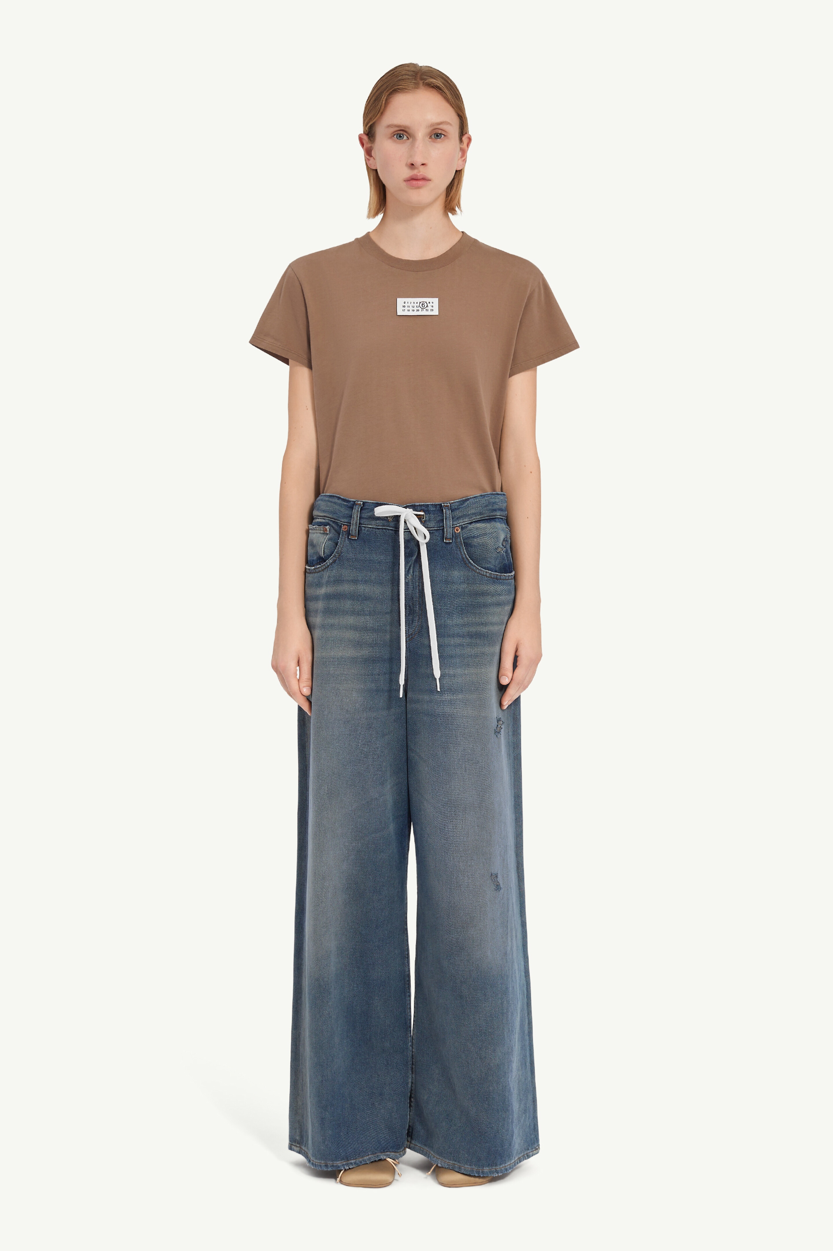 Drawstring jeans - 2