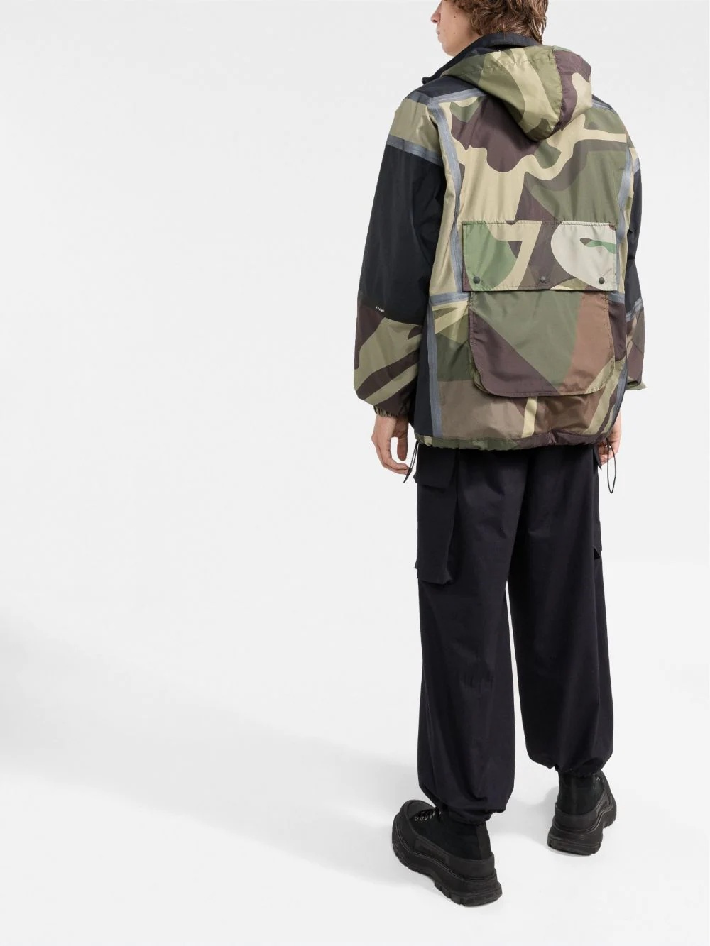 x KAWS camouflage-print windbreaker - 4