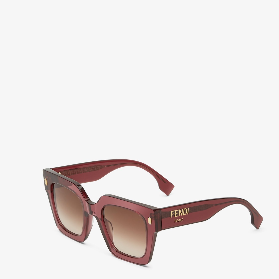 Fendi Women's Fendi Roma 50mm Square Sunglasses - Pink